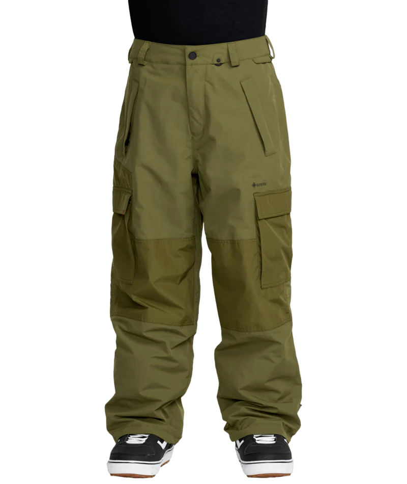 2026 Volcom Mens Longo Gore-Tex Pant - Dark Olive