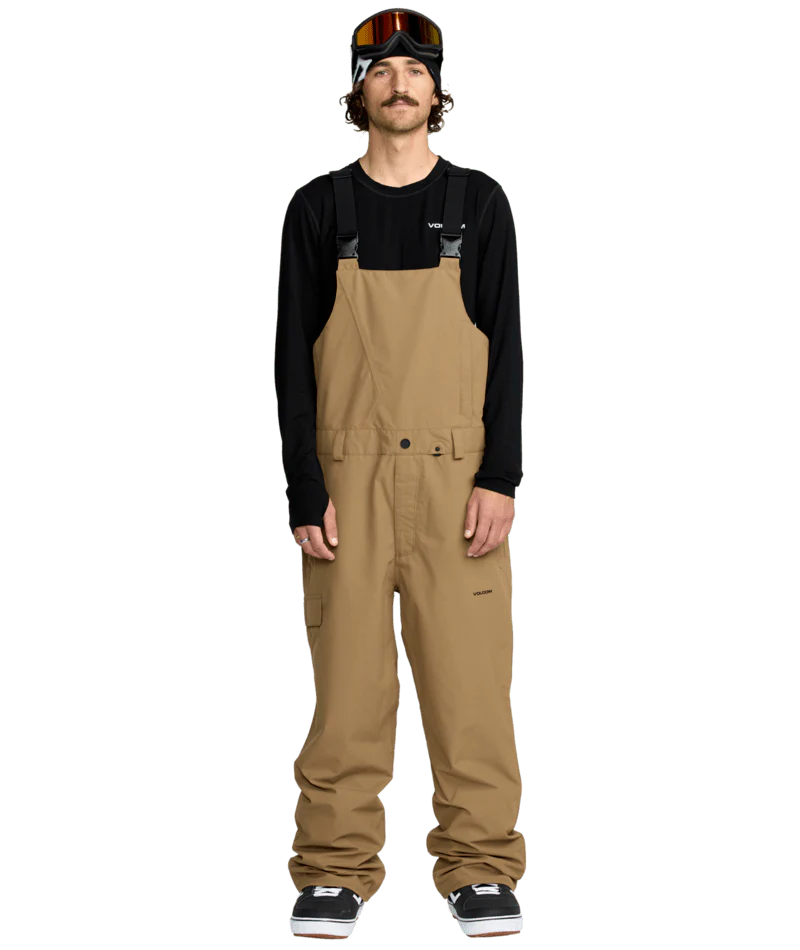 2026 Volcom Mens V.CO Sparta Bib Overall - Bronze