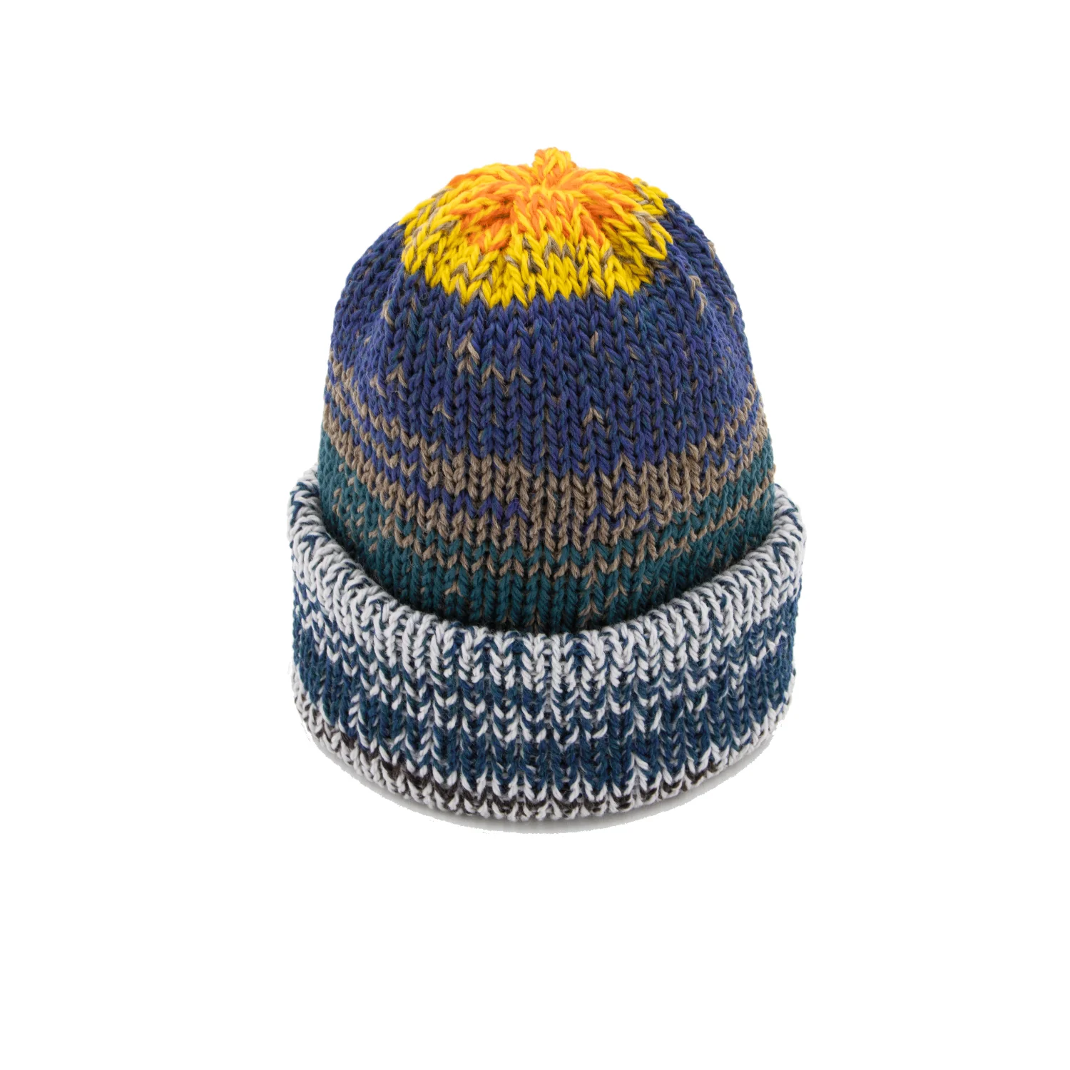 Chimney Ltd Short Stack Beanie - Mixtape Multicolor 2 - Image 2