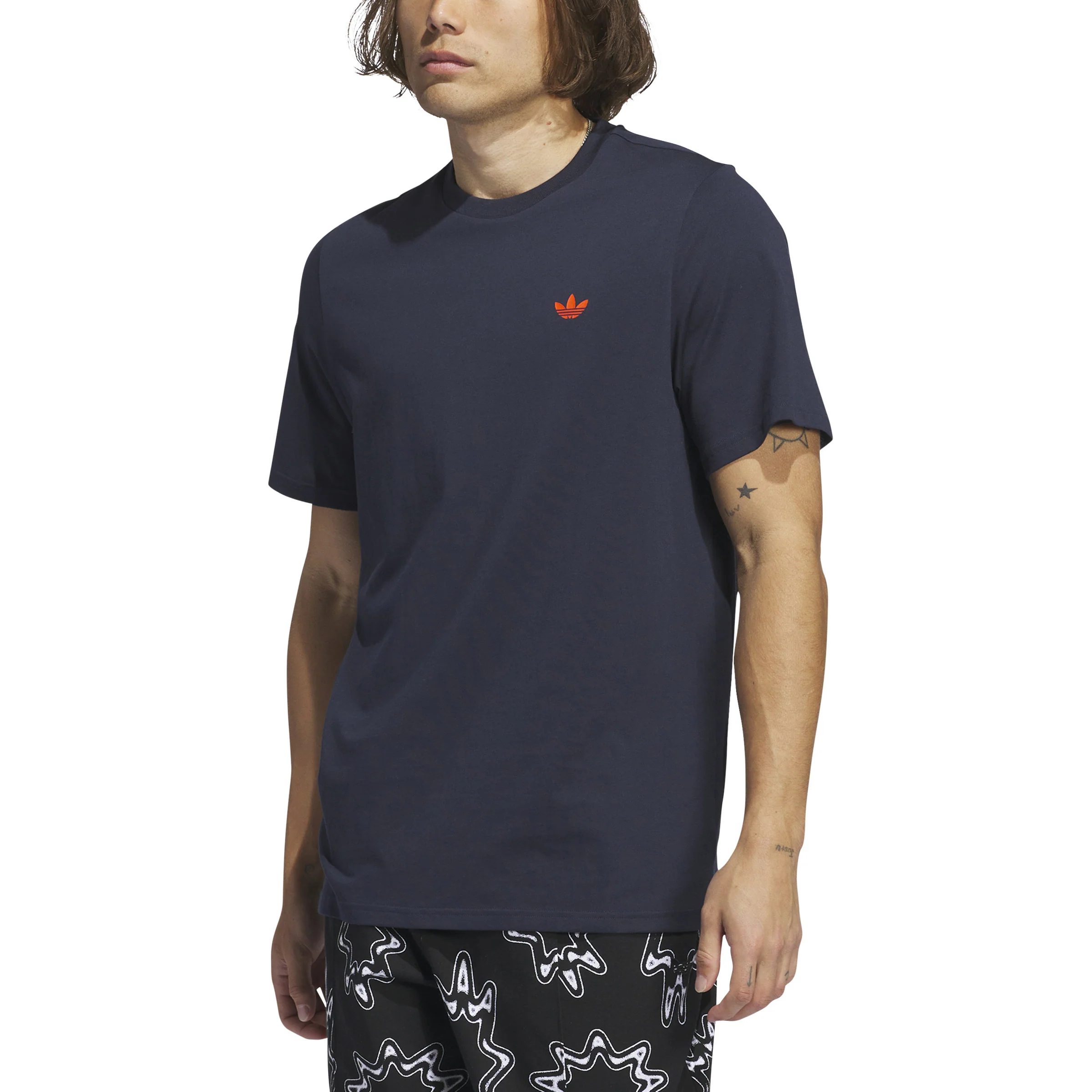 Adidas 4.0 Logo Tee - Navy - Image 3