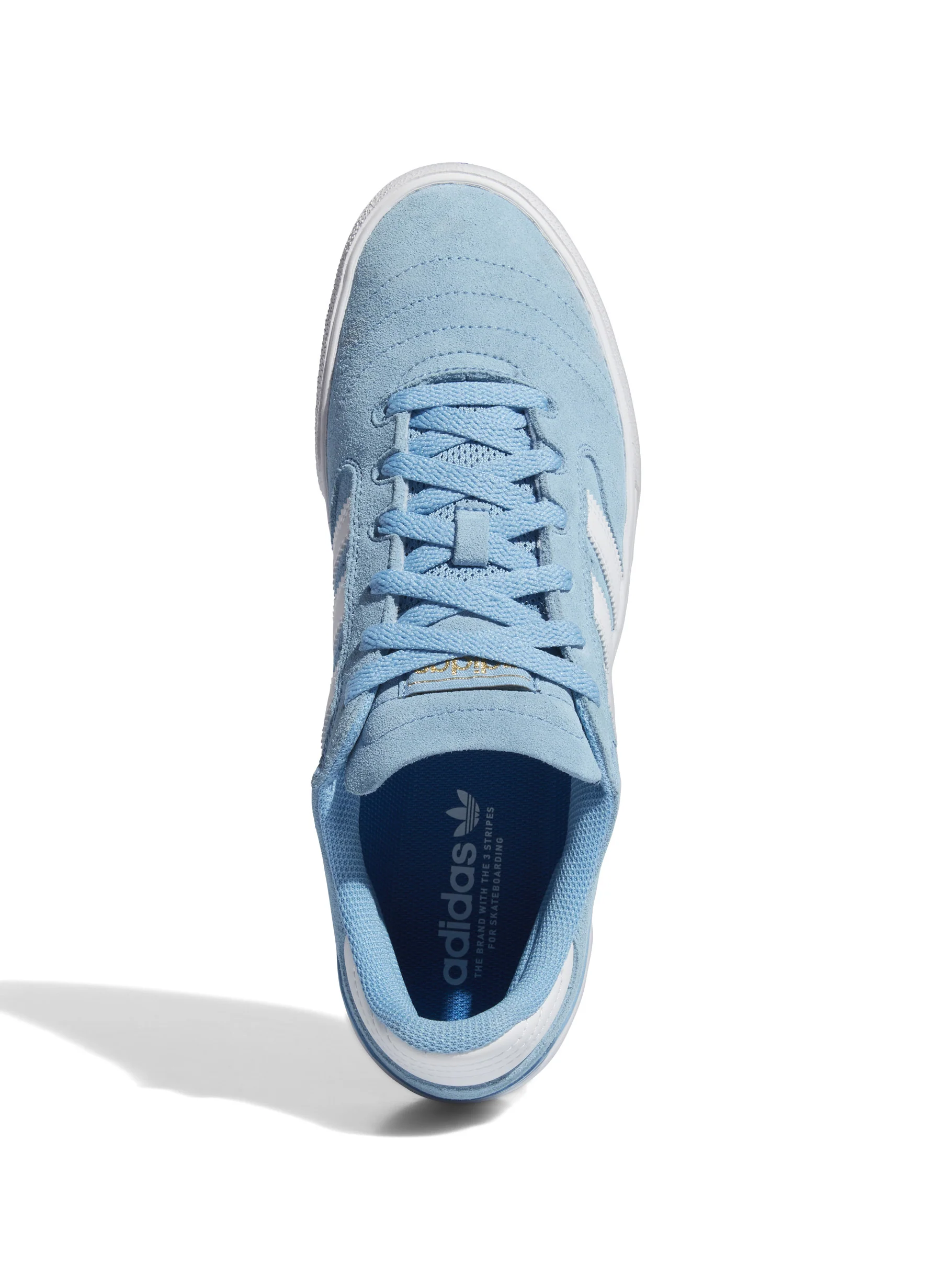 Adidas Busenitz Vulc II - Lt Blue / White/ Gold - Image 2