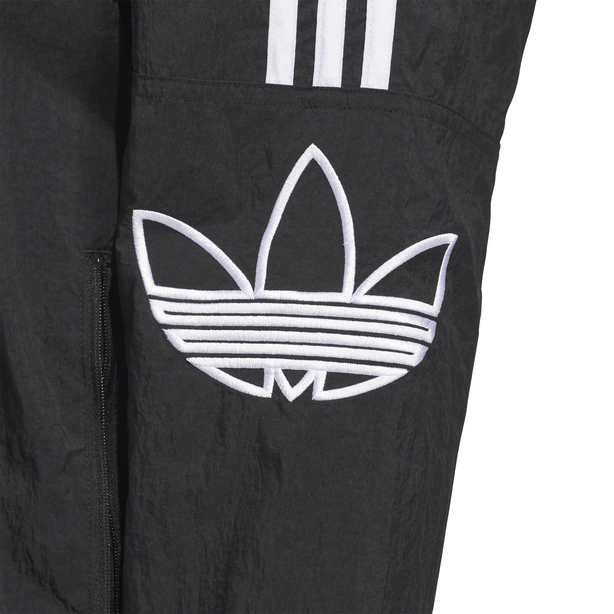 Adidas CL Anorak Jacket - Black/White - Image 3