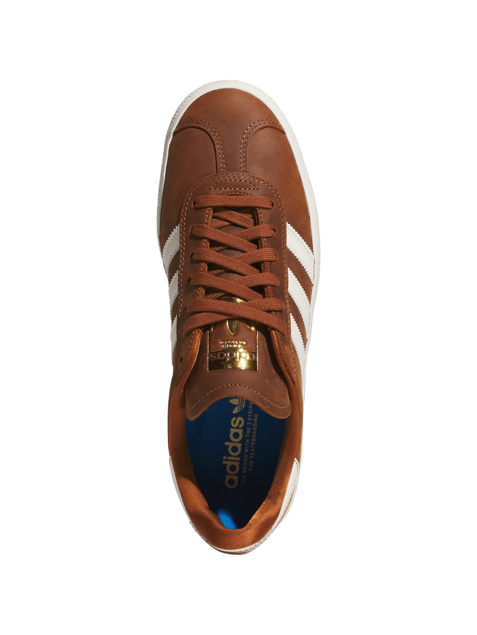 Adidas Gazelle ADV - Dusty Brown / Chalk White - Image 4