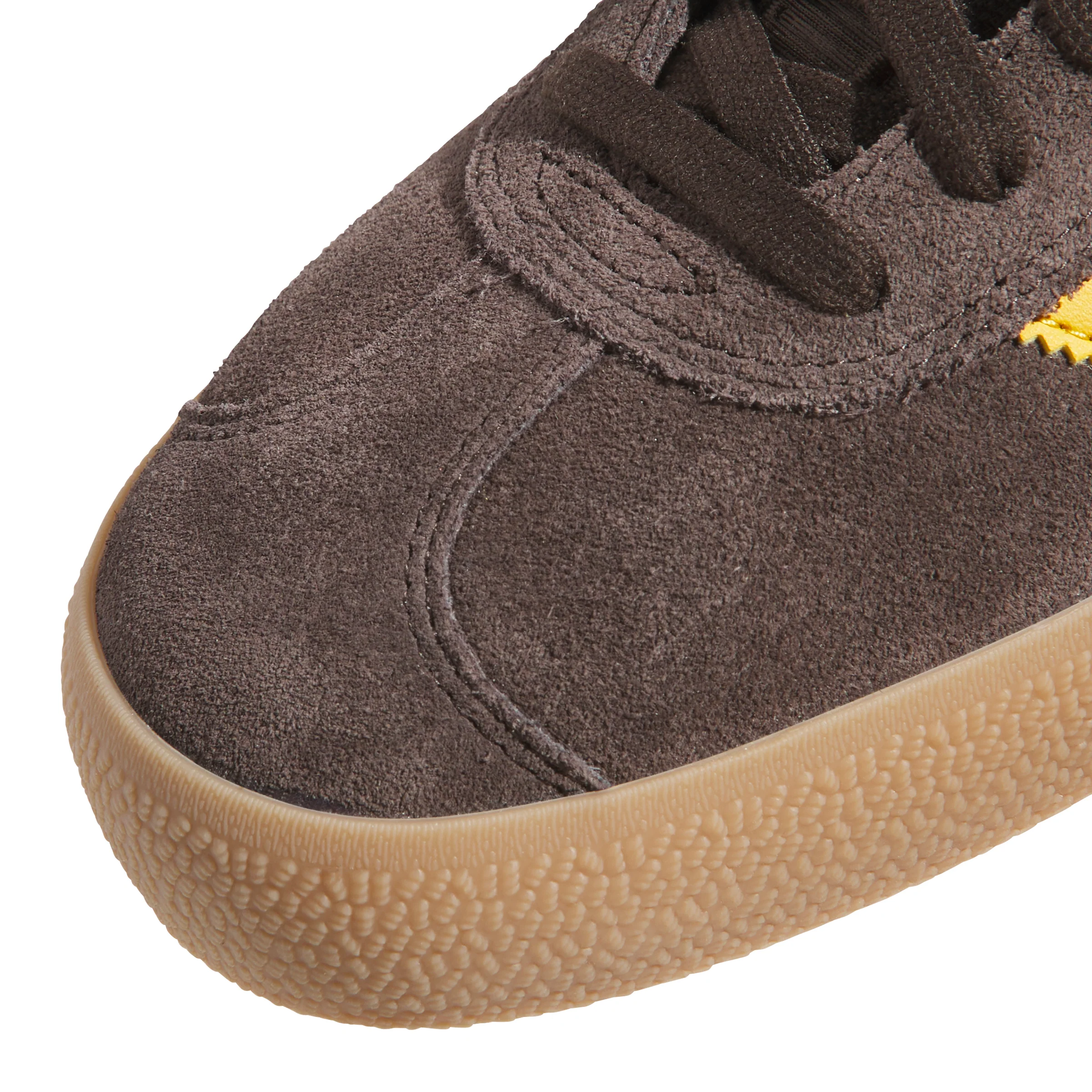 Adidas Gazelle ADV - Dark Brown / Preloved Yellow - Image 5