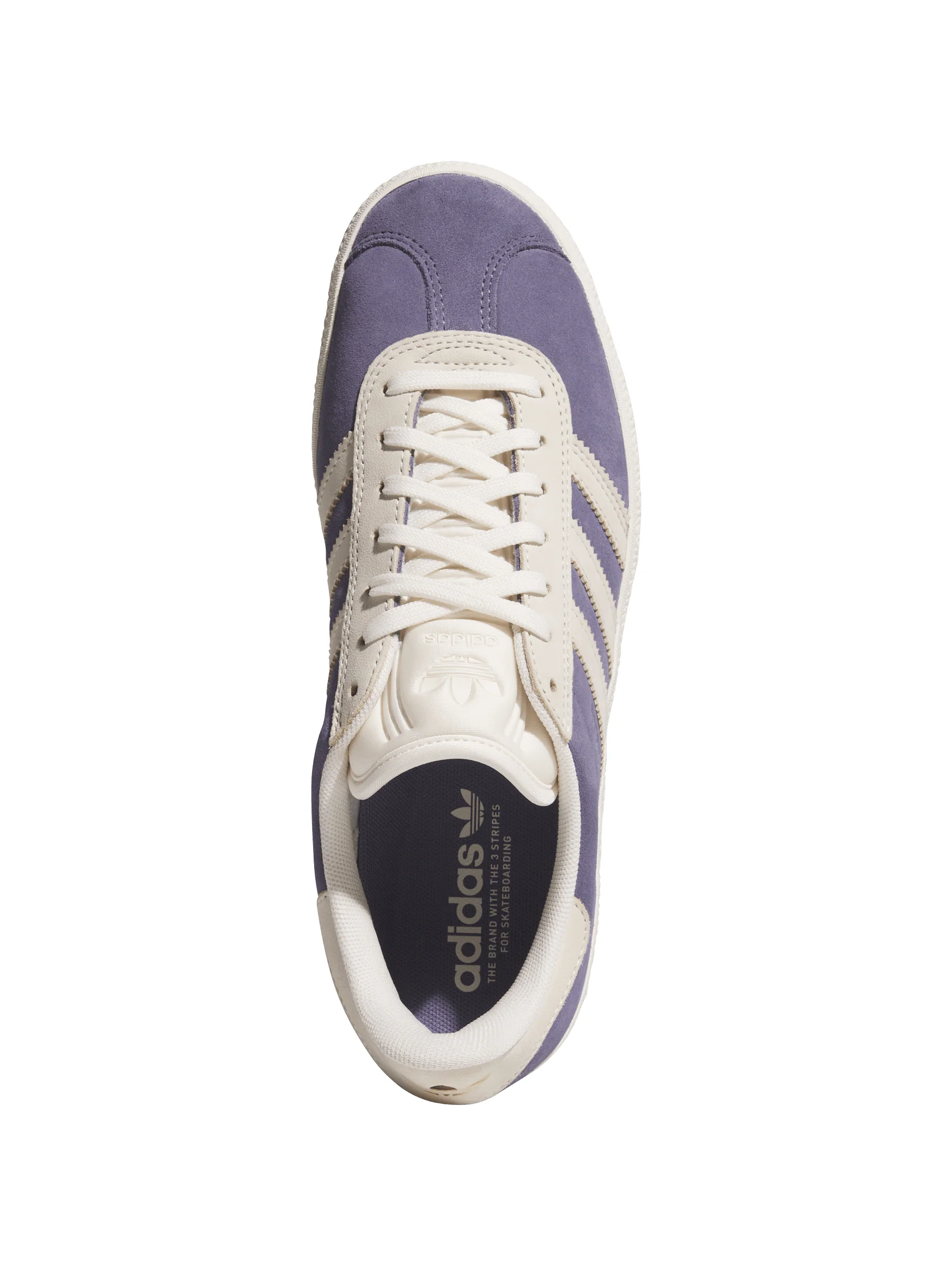 Adidas Gazelle ADV - Super Purple / Chalk White / Gold Metallic - Image 4