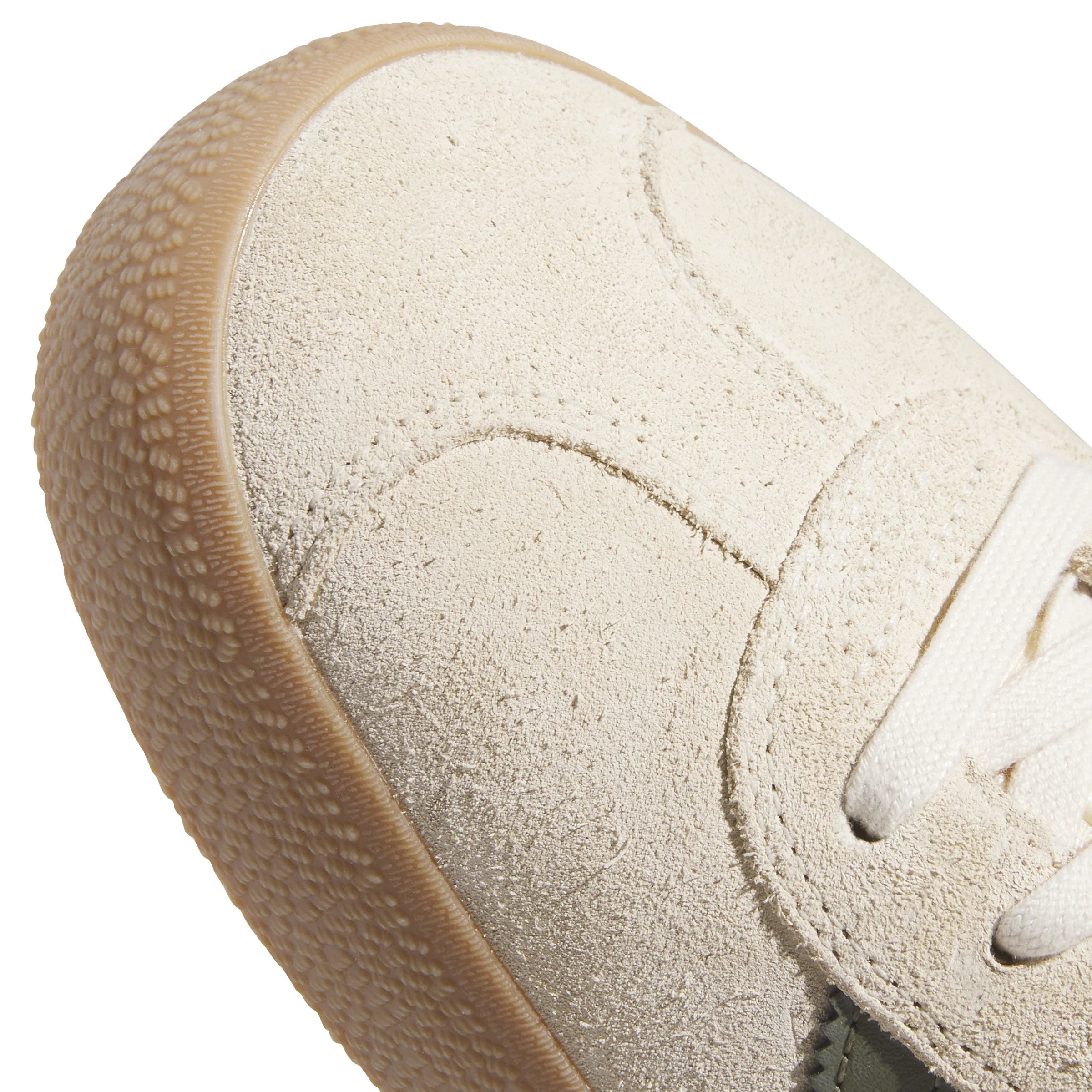 Adidas Gazelle ADV - Ecru Tint / Focus Olive - Gum - Image 6