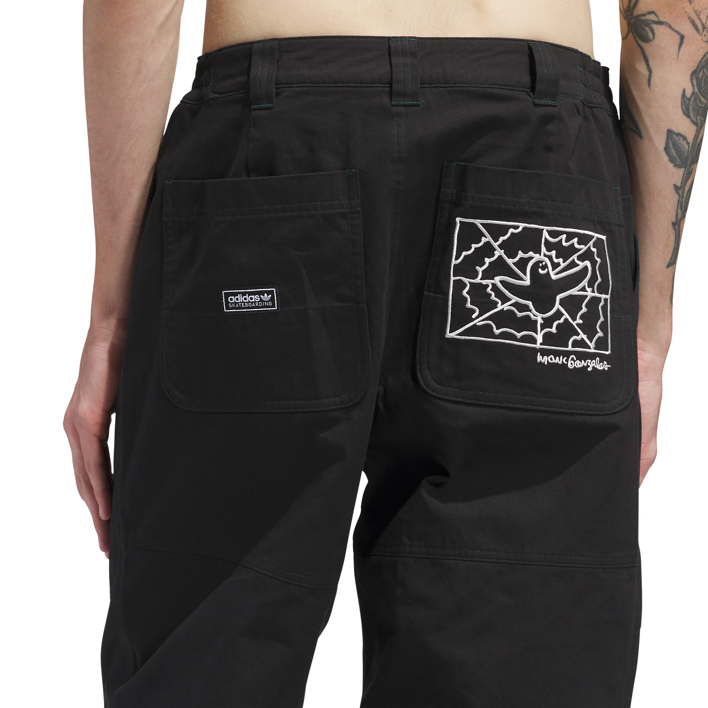 Adidas Gonz Pant - Black - Image 5