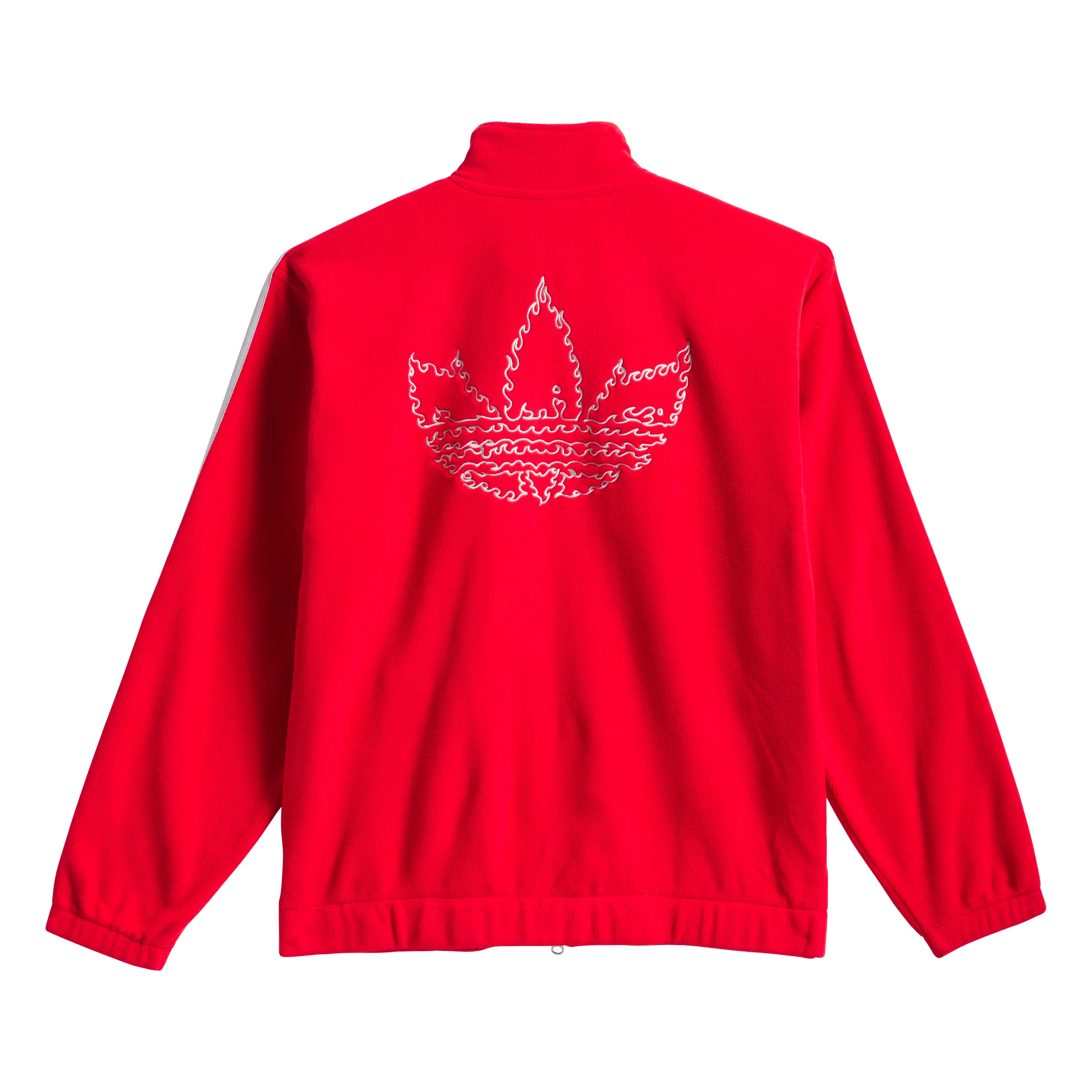 Adidas Kogan Fleece Jacket - Better Scarlet - Image 2