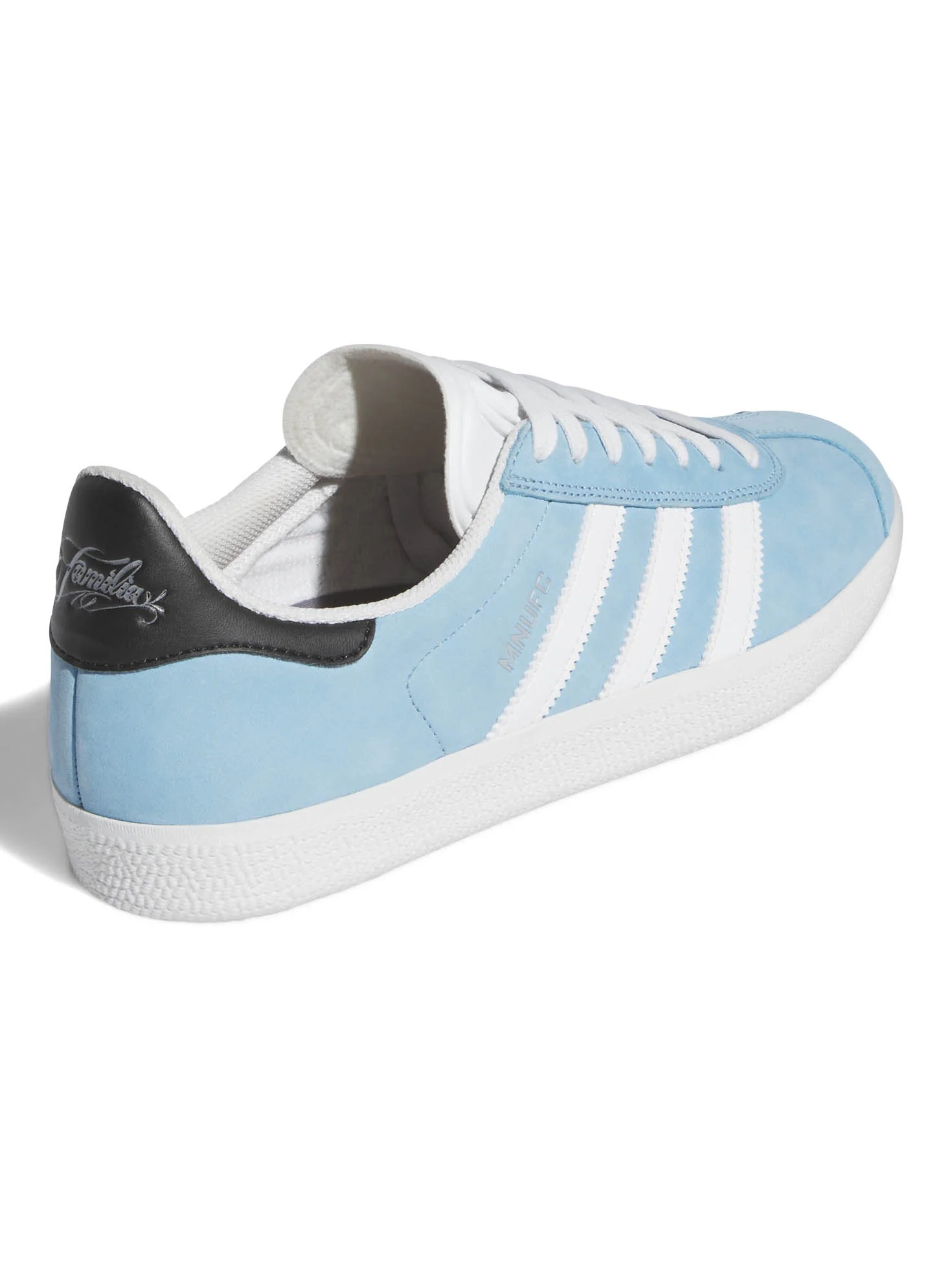 Adidas MNUFC Familia Gazelle - Lt Blue / White / Black - Image 3