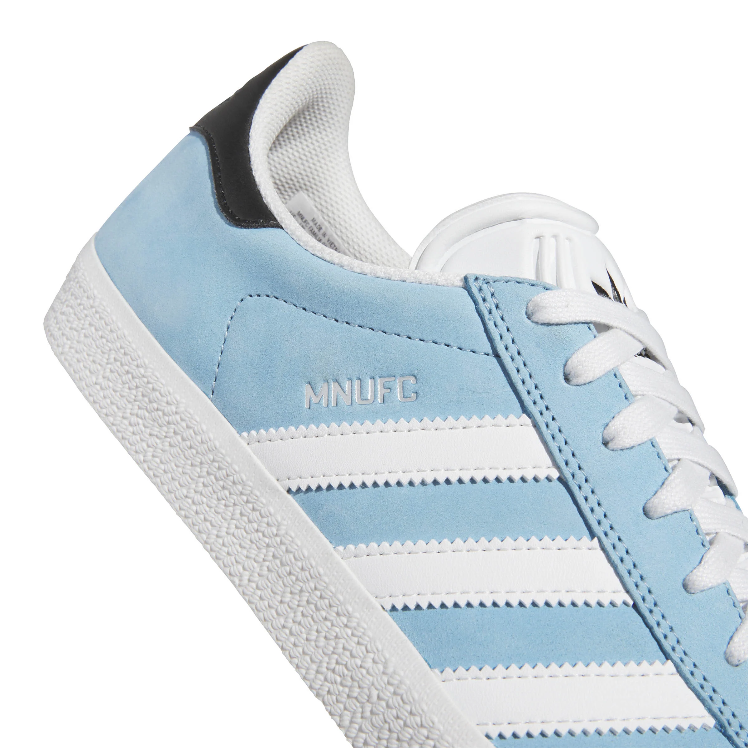 Adidas MNUFC Familia Gazelle - Lt Blue / White / Black - Image 6