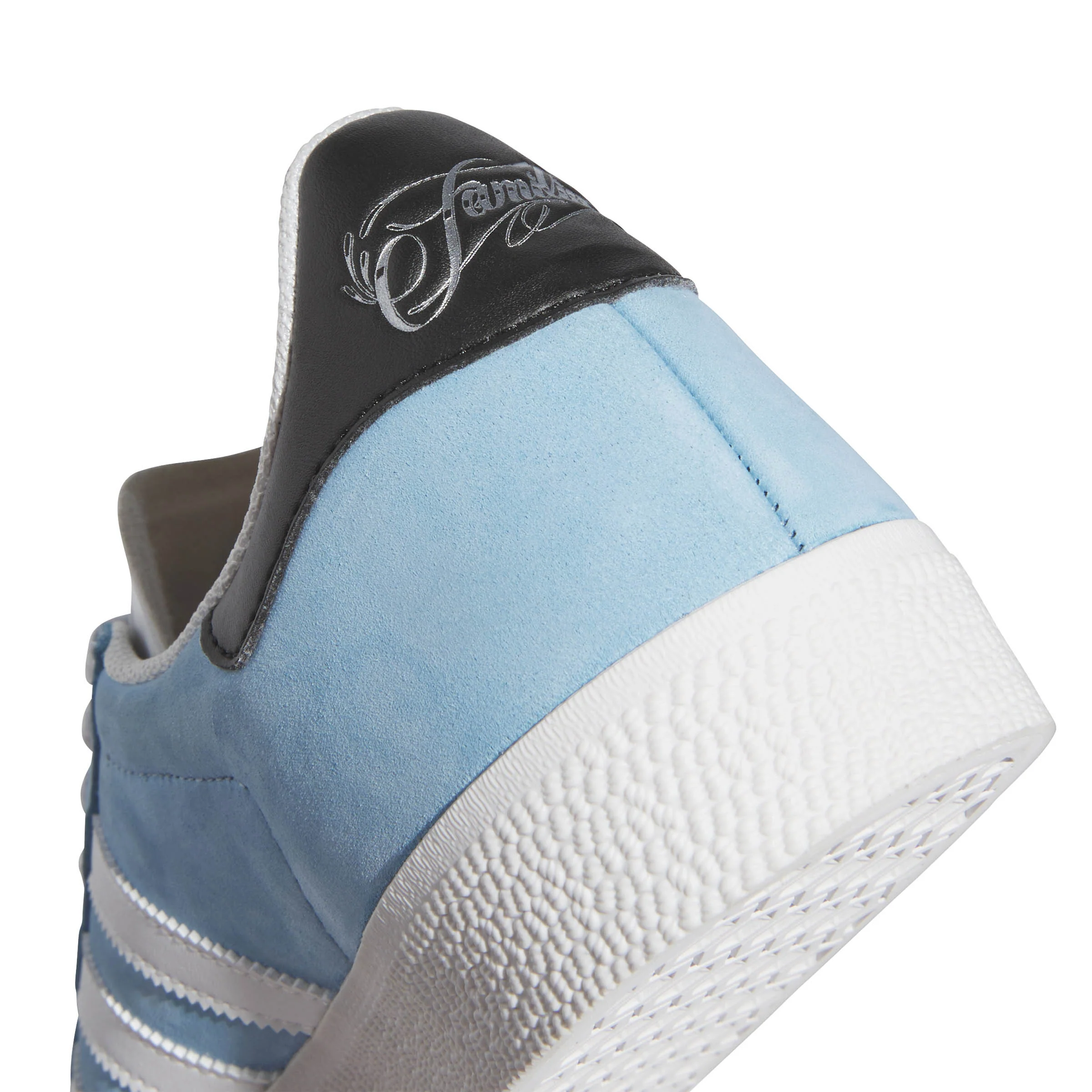 Adidas MNUFC Familia Gazelle - Lt Blue / White / Black - Image 7