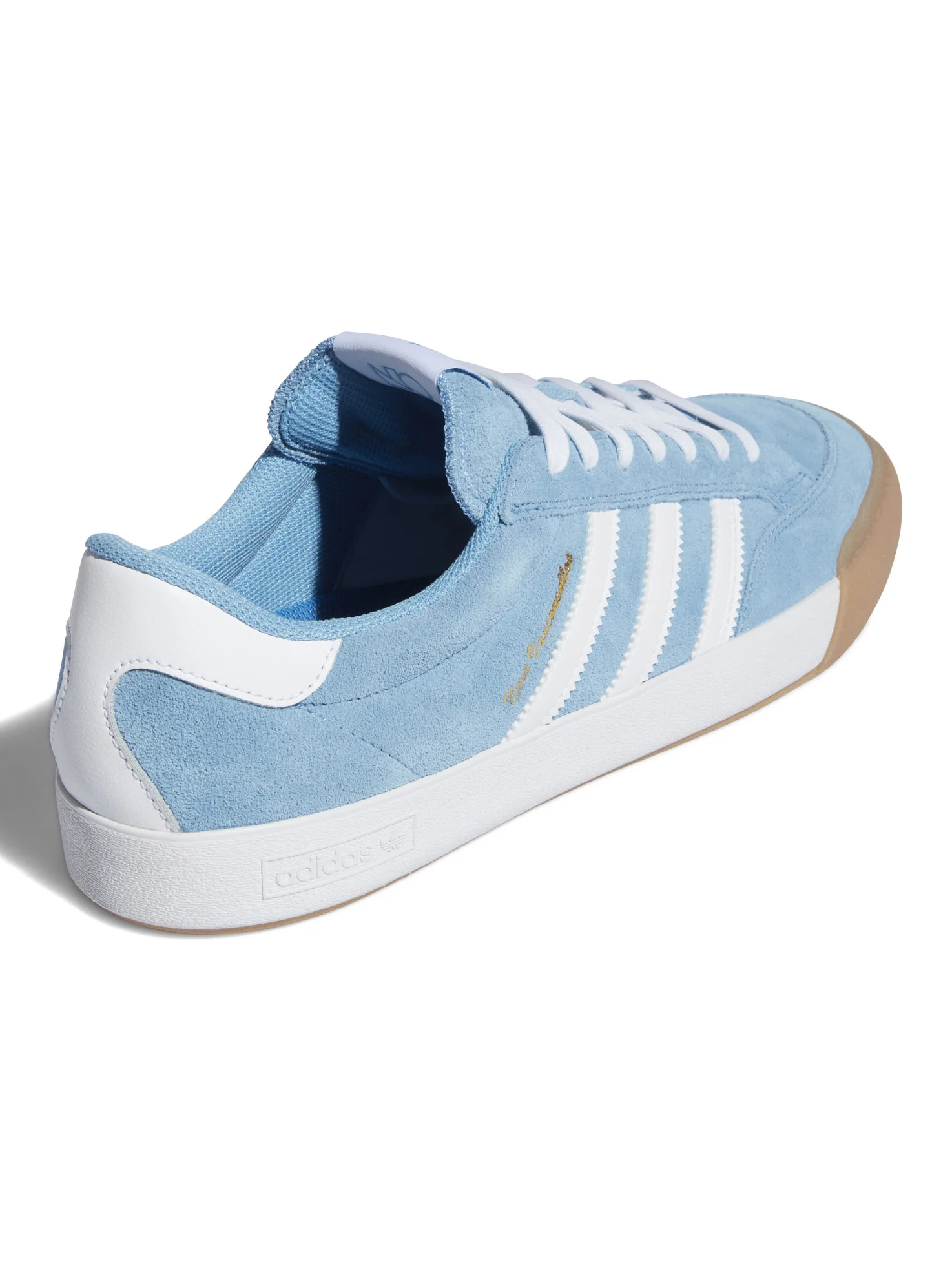 Adidas Nora - Light Blue/Cloud White/Gum - Image 3