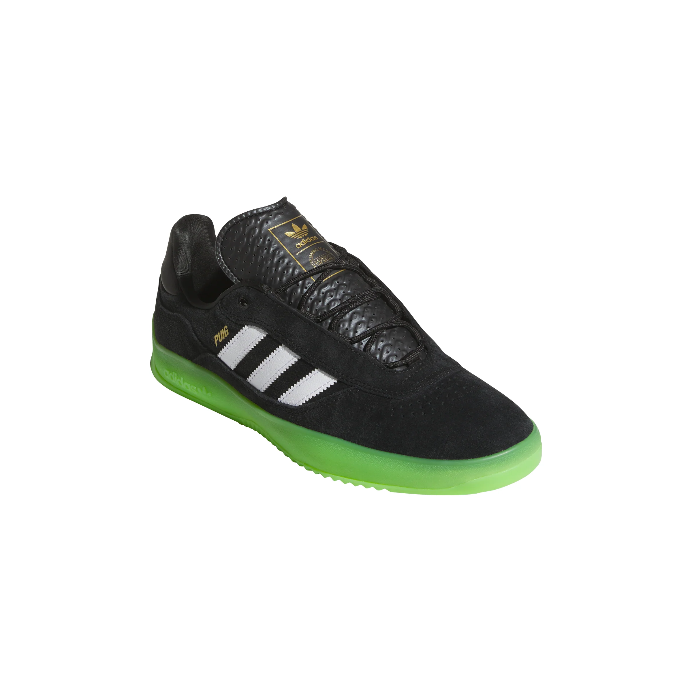 Adidas Puig - Core Black / Cloud White / Semi Solar Green - Image 2