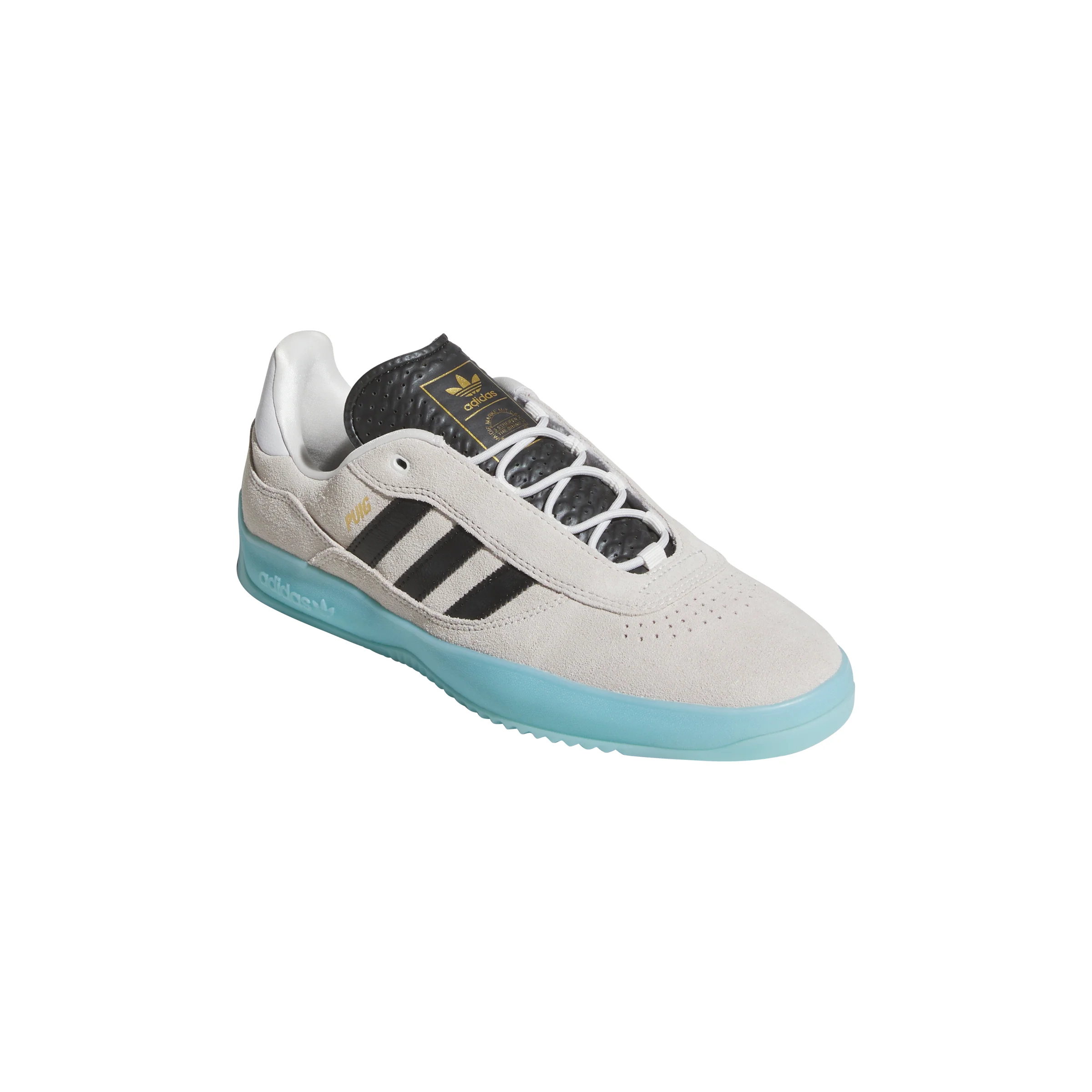 Adidas Puig - Crystal White / Core Black / Light Aqua - Image 2