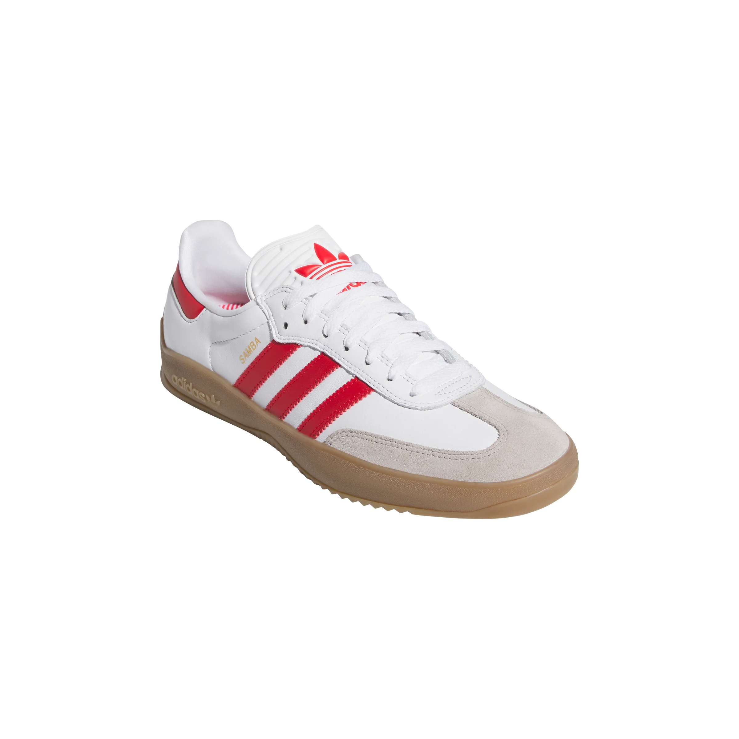 Adidas Puig Samba - FTW White / Better Scarlet / Gum - Image 2