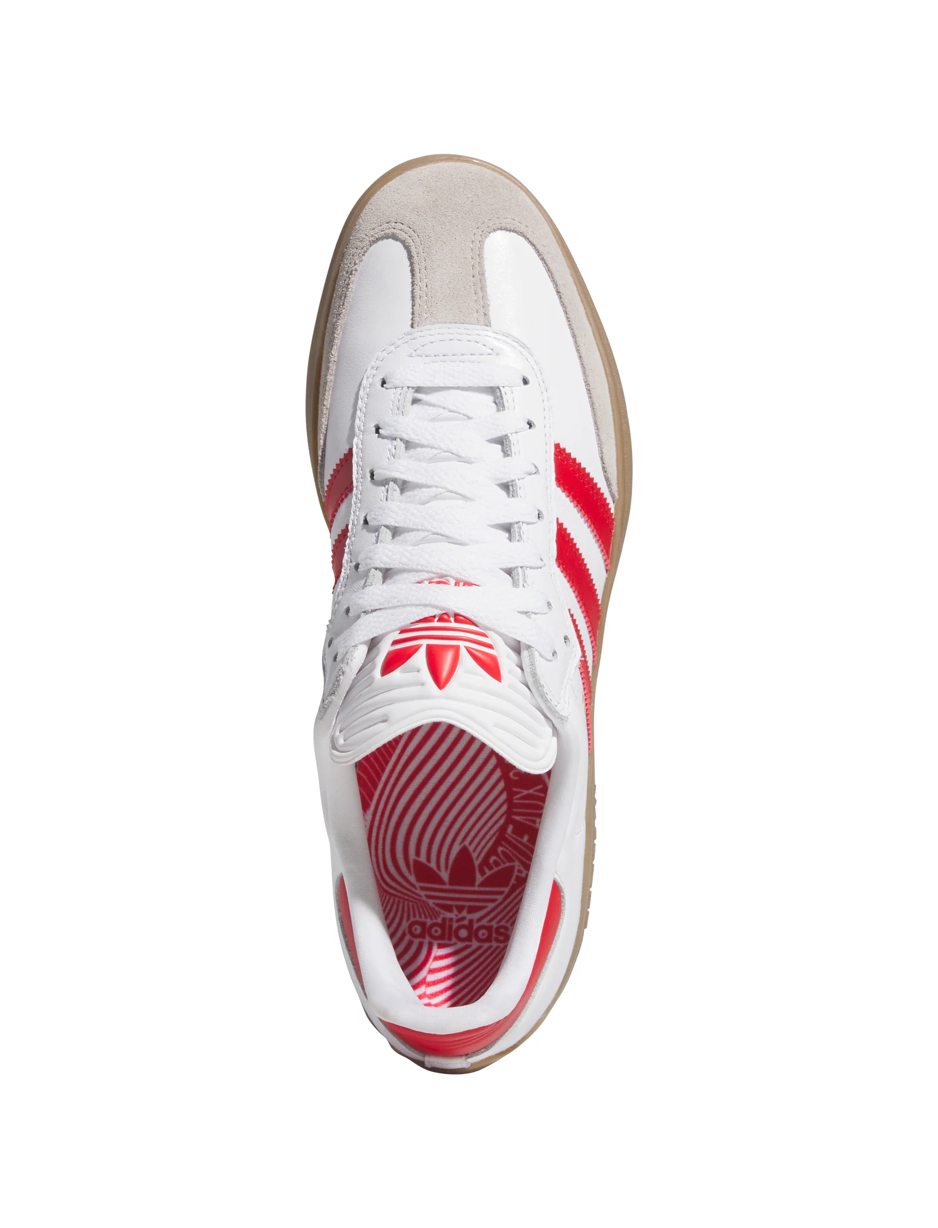 Adidas Puig Samba - FTW White / Better Scarlet / Gum - Image 4