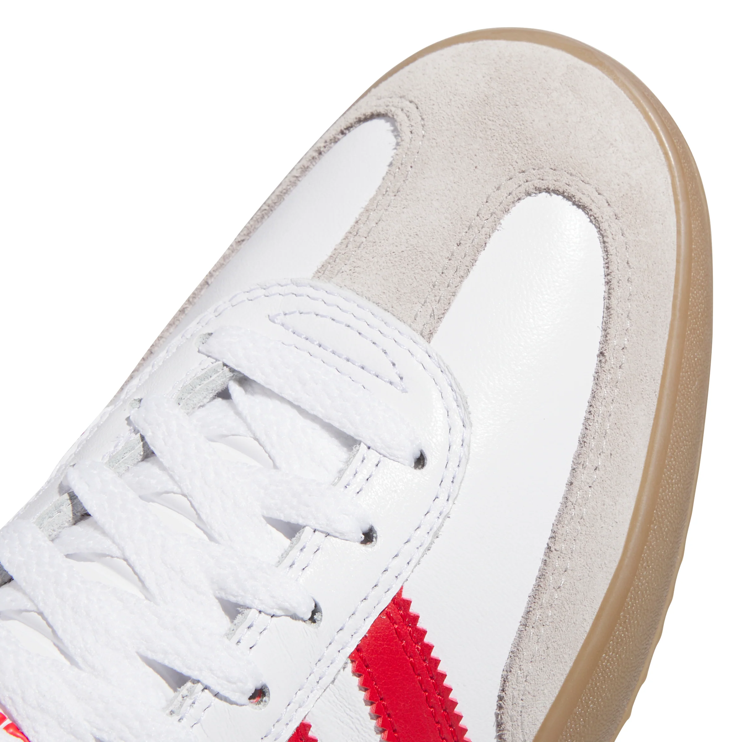 Adidas Puig Samba - FTW White / Better Scarlet / Gum - Image 6