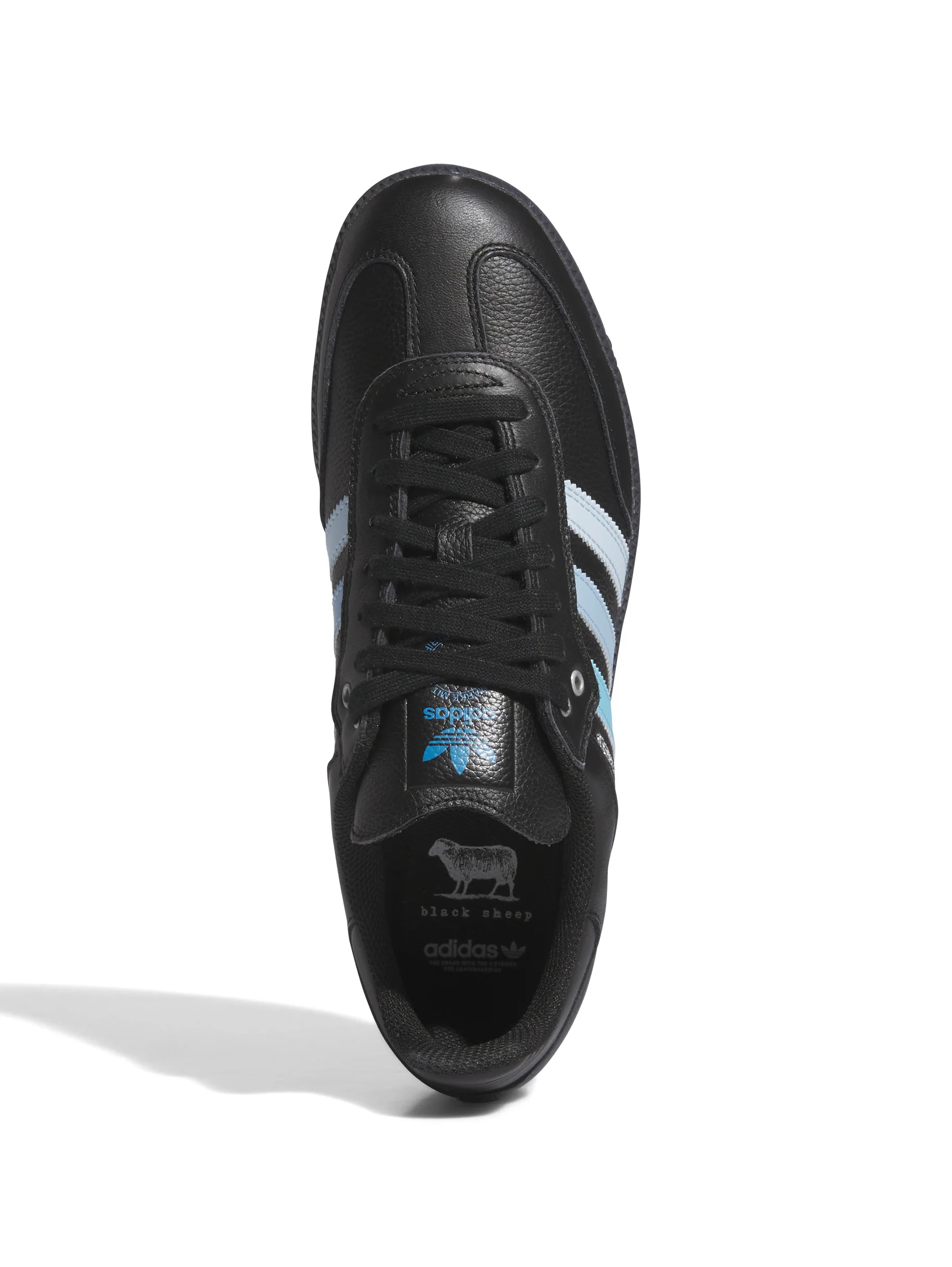 Adidas Samba Charlotte FC Blacksheep -  Core Black / Ftwhite / Ice Blue - Image 4