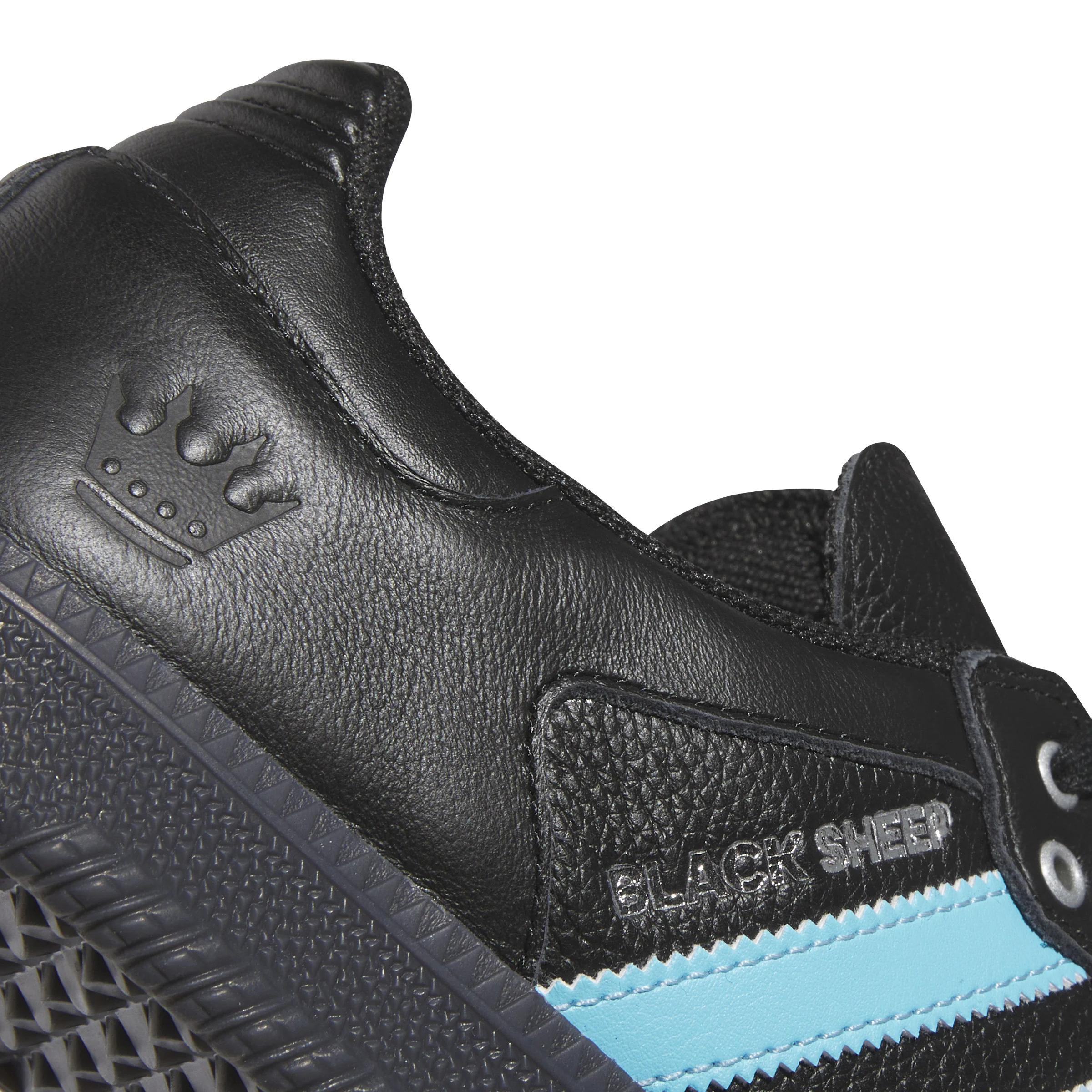 Adidas Samba Charlotte FC Blacksheep -  Core Black / Ftwhite / Ice Blue - Image 6