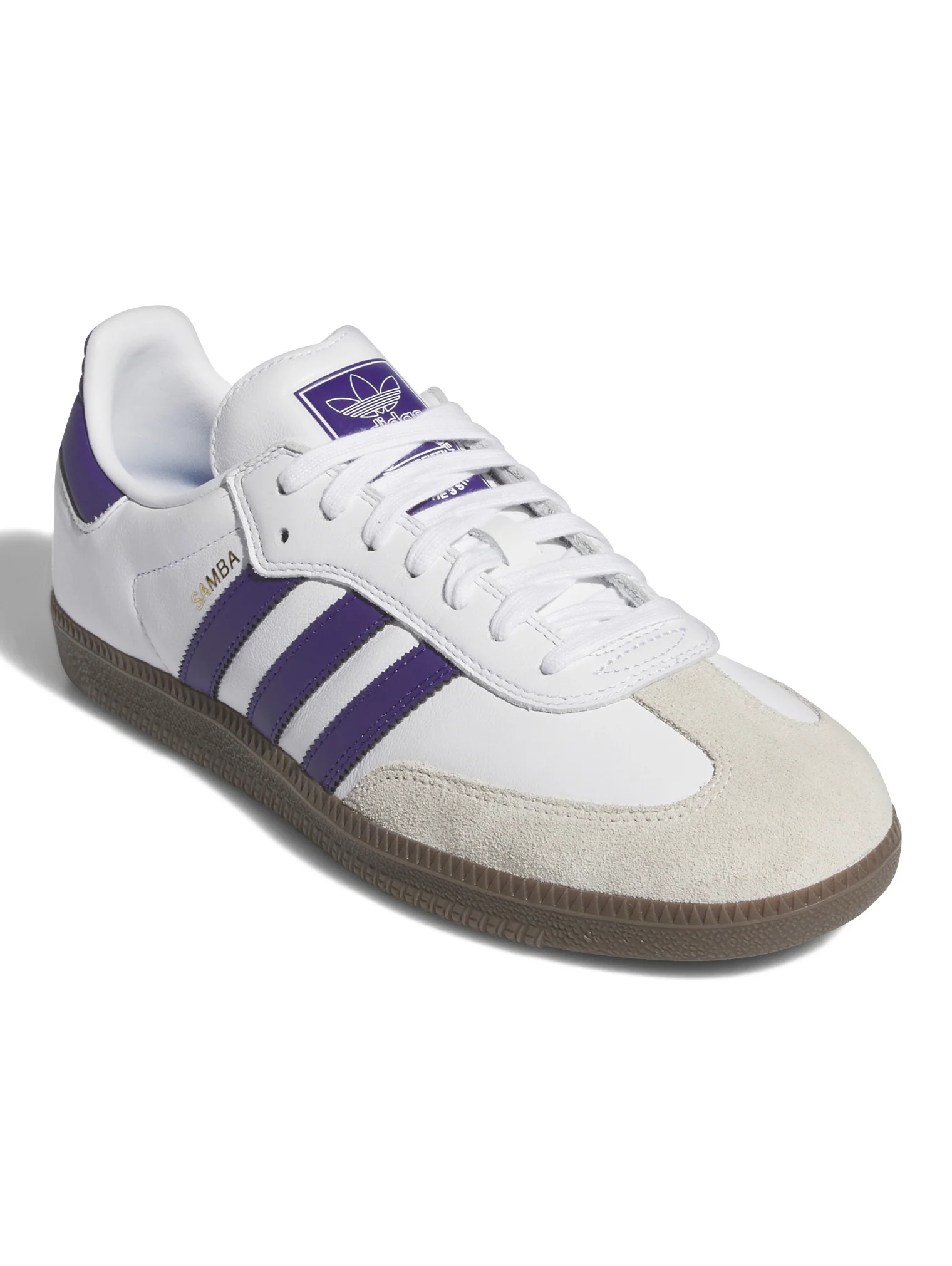 Adidas Samba - Ftw White / Purple - Image 2