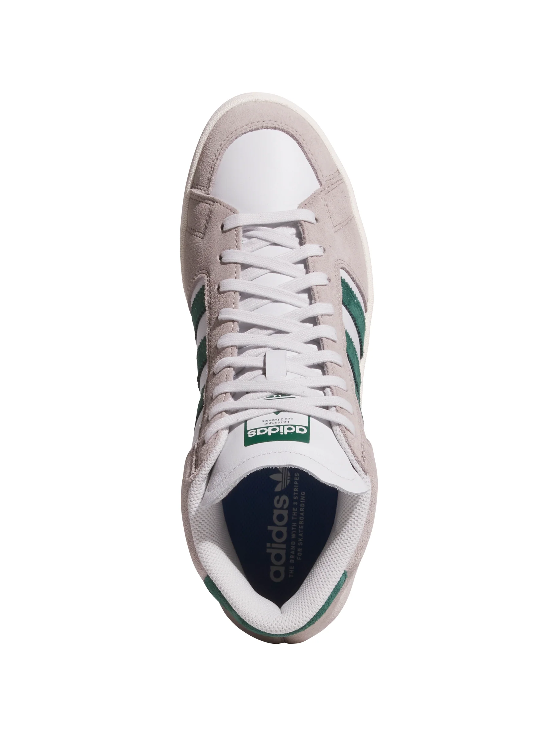 Adidas Superskate - Clear Granite / Collegiate Green - Image 4