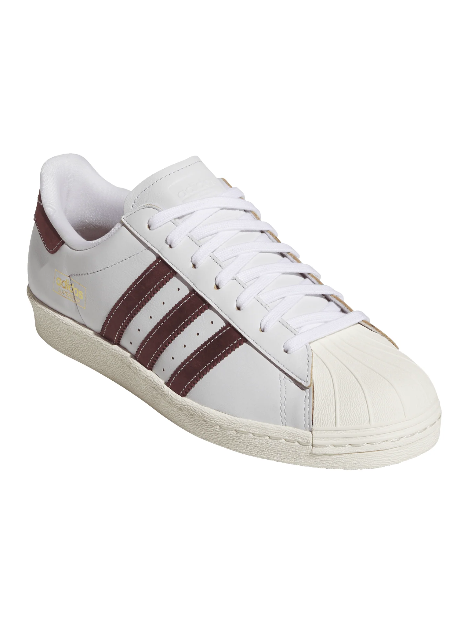 Adidas Superstar 80 ADV - Crystal White / Shadow Red - Image 2