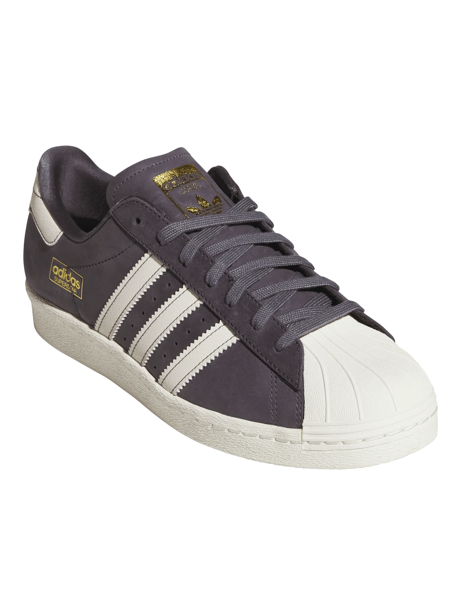 Adidas Superstar 80 ADV - Dark Grey / Aurora Onix / Chalk White - Image 2