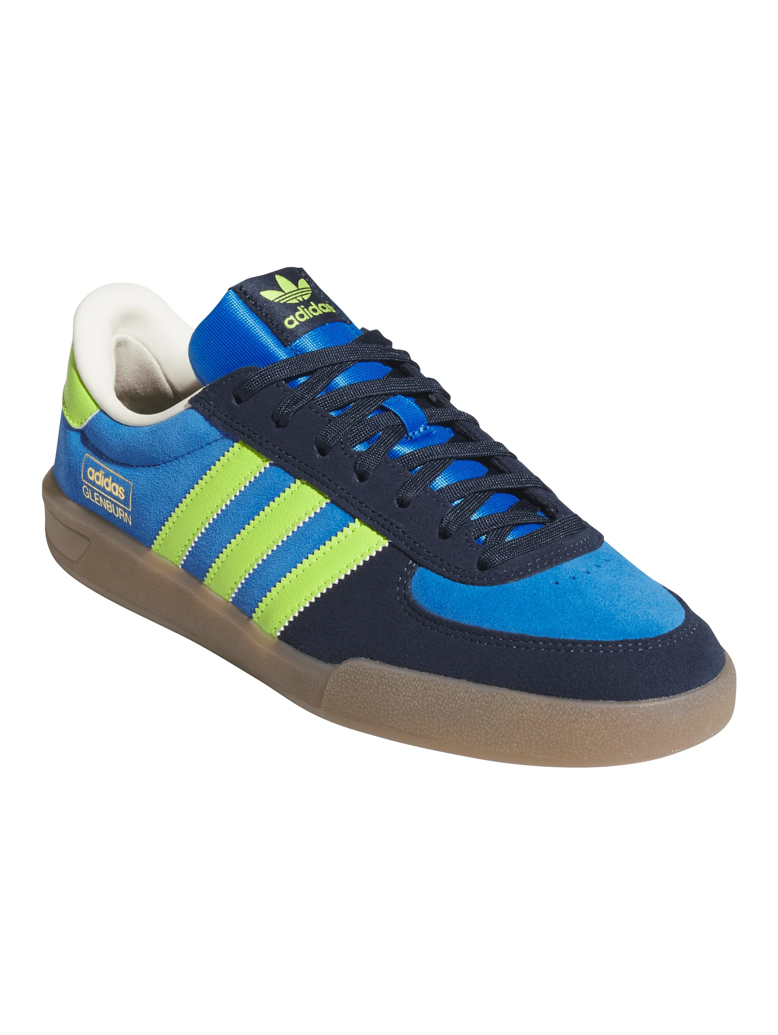 Adidas Glenburn - Bright Royal / Semi Solar Slime / Collegiate Navy - Image 2