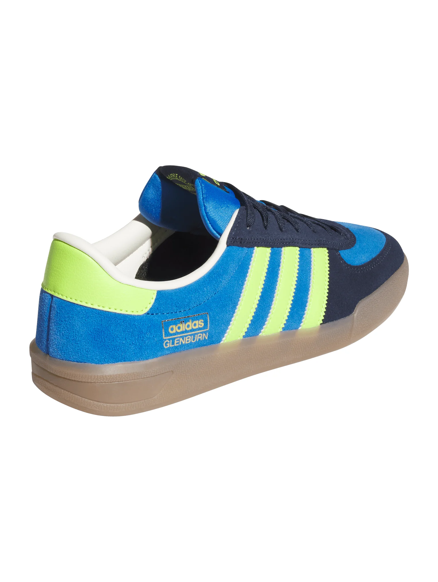 Adidas Glenburn - Bright Royal / Semi Solar Slime / Collegiate Navy - Image 3