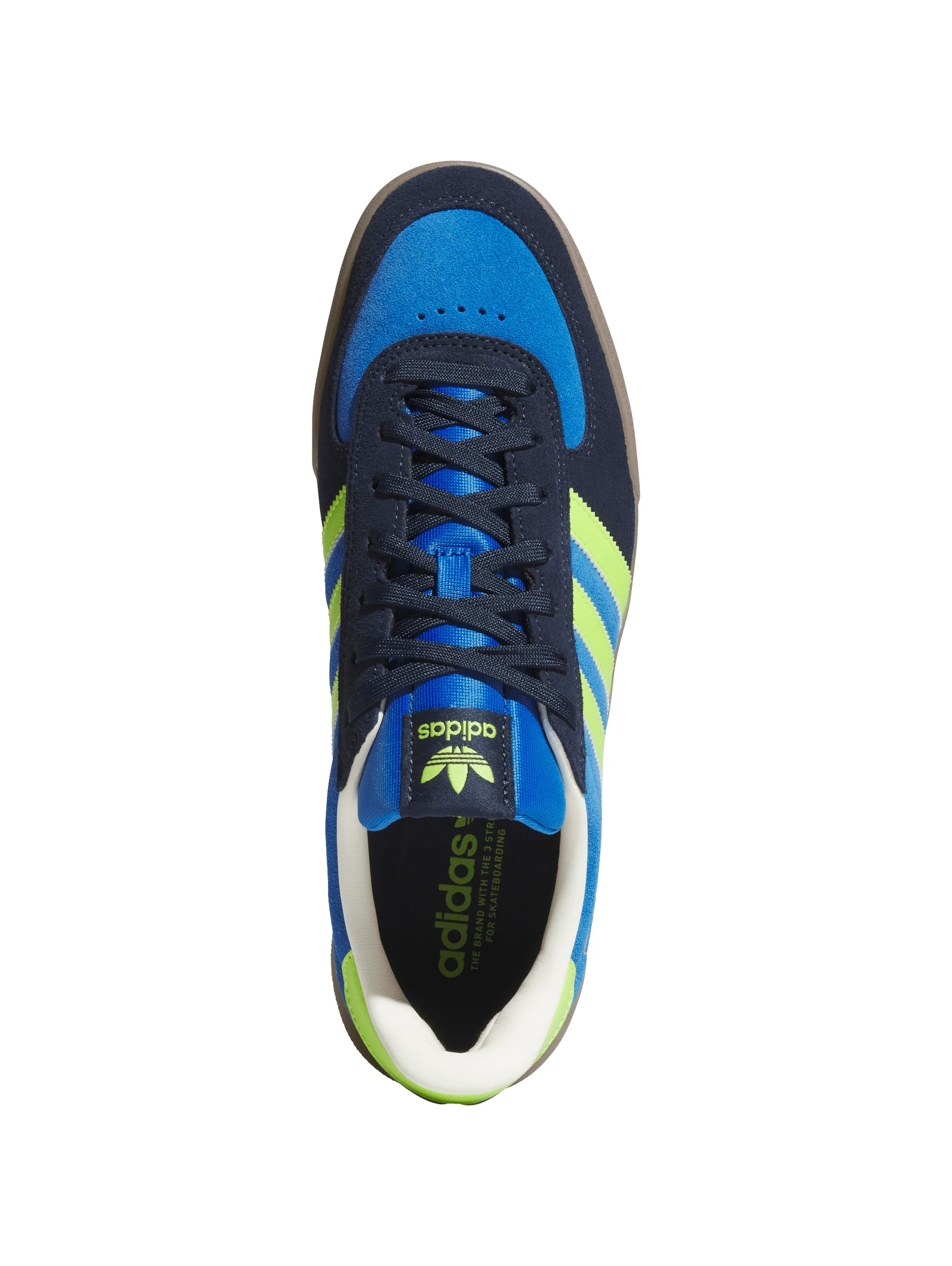 Adidas Glenburn - Bright Royal / Semi Solar Slime / Collegiate Navy - Image 4