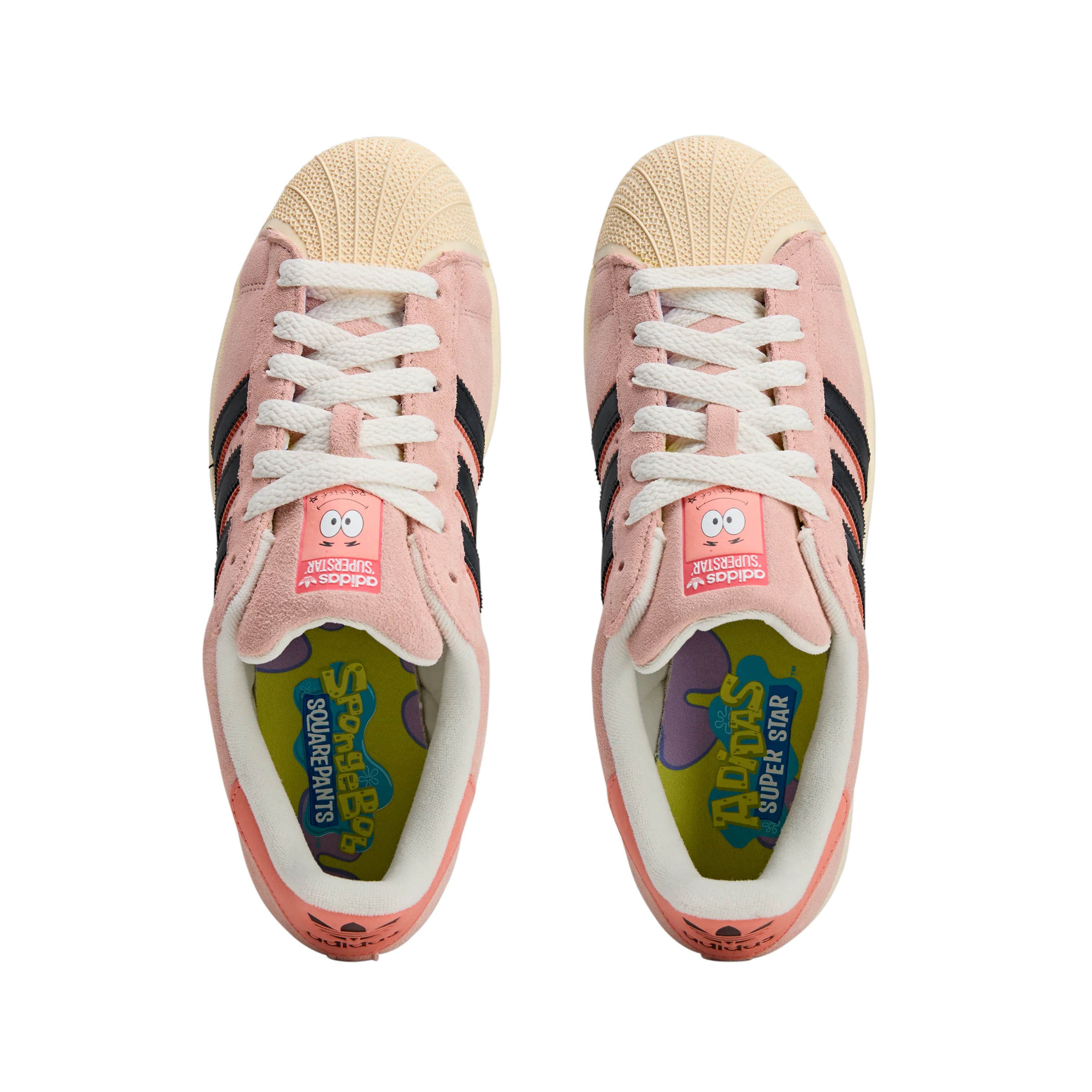 Adidas Superstar II "Patrick Star" - Vapour Pink / Off White - Image 4