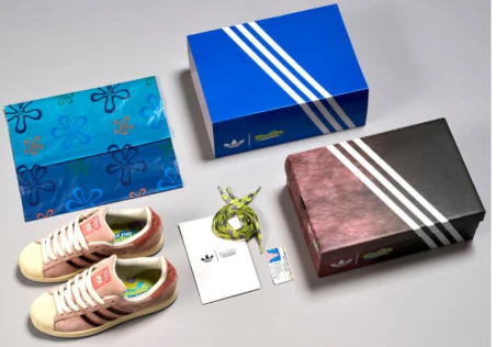 Adidas Superstar II "Patrick Star" - Vapour Pink / Off White - Image 9