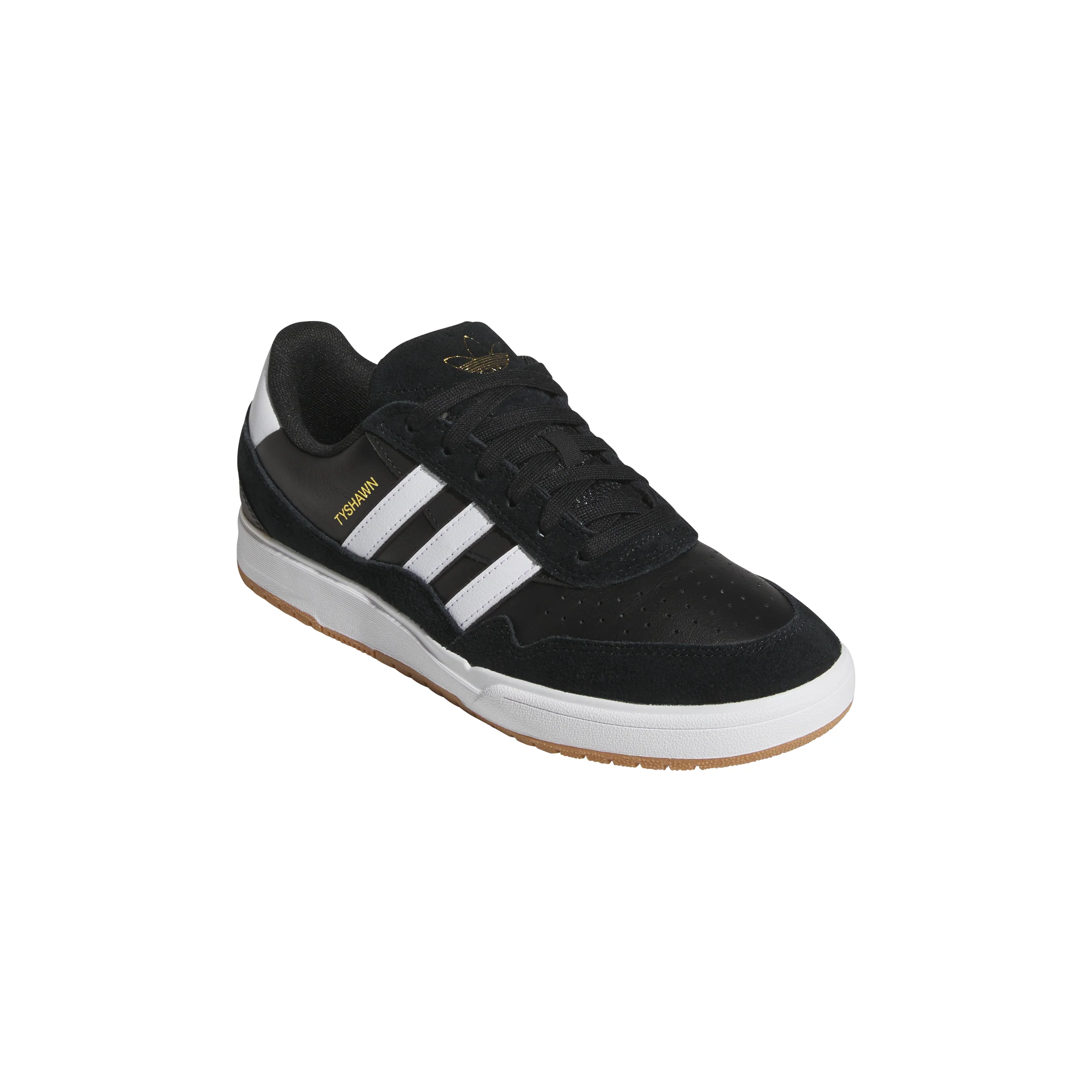 Adidas Tyshawn II - Core Black / Cloud White / Gum - Image 2