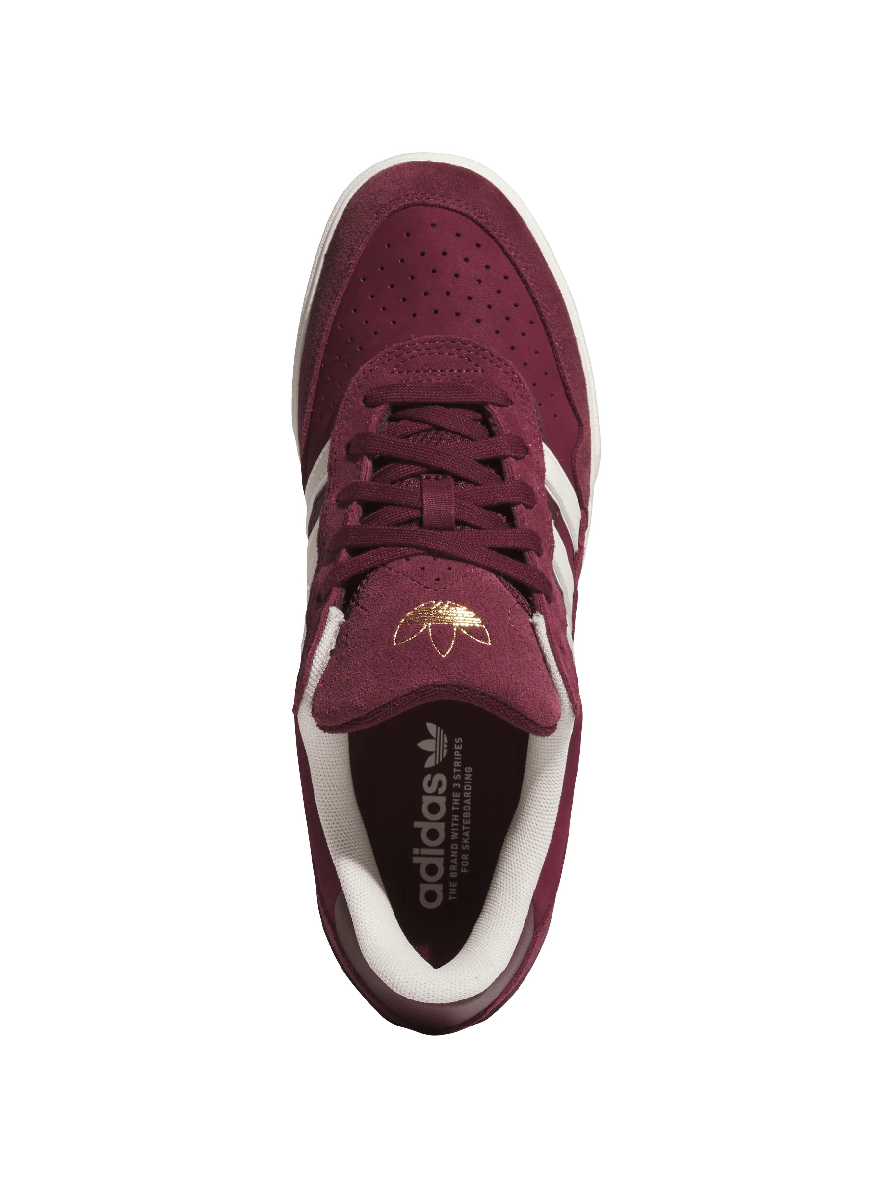 Adidas Tyshawn II - Maroon / White - Image 4