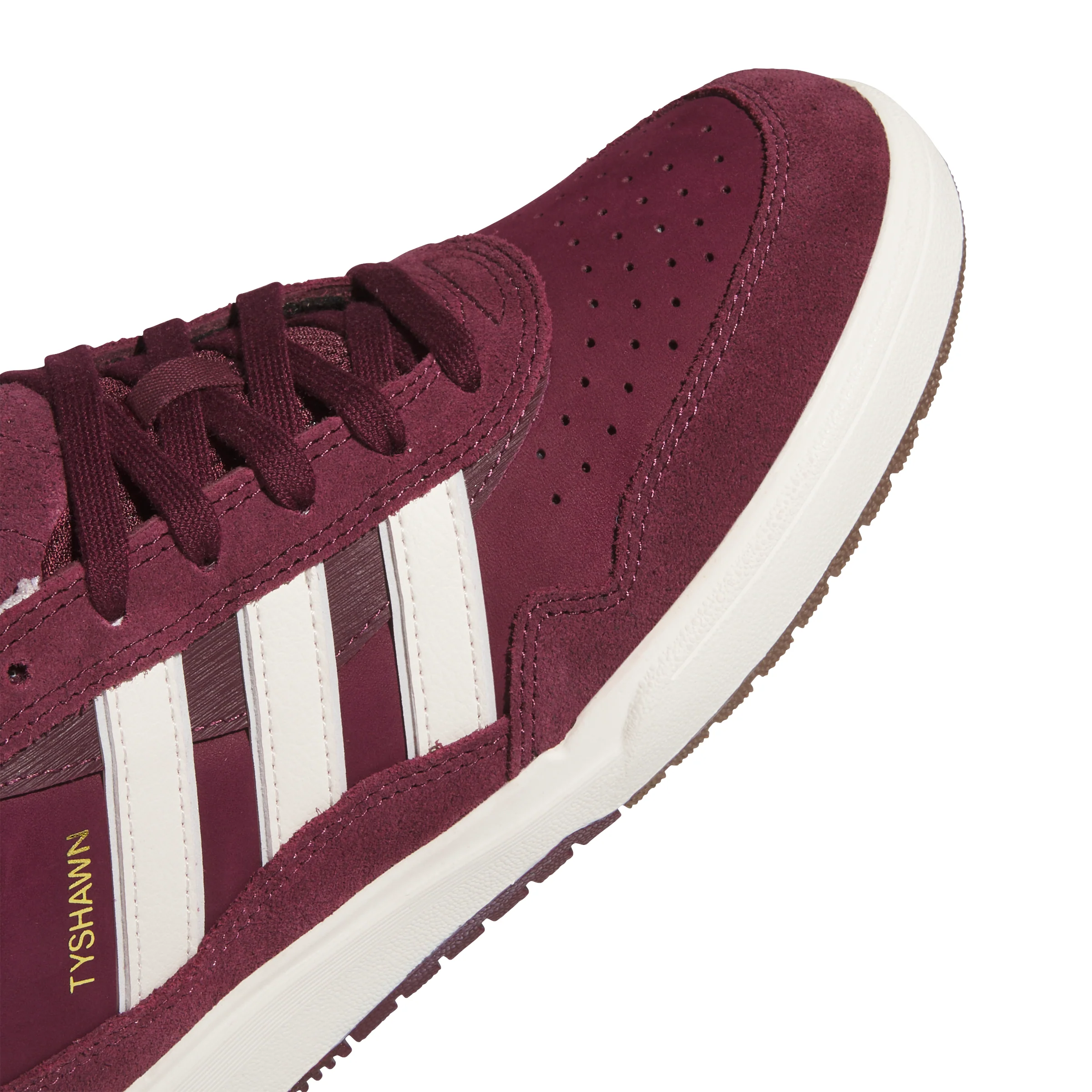 Adidas Tyshawn II - Maroon / White - Image 6