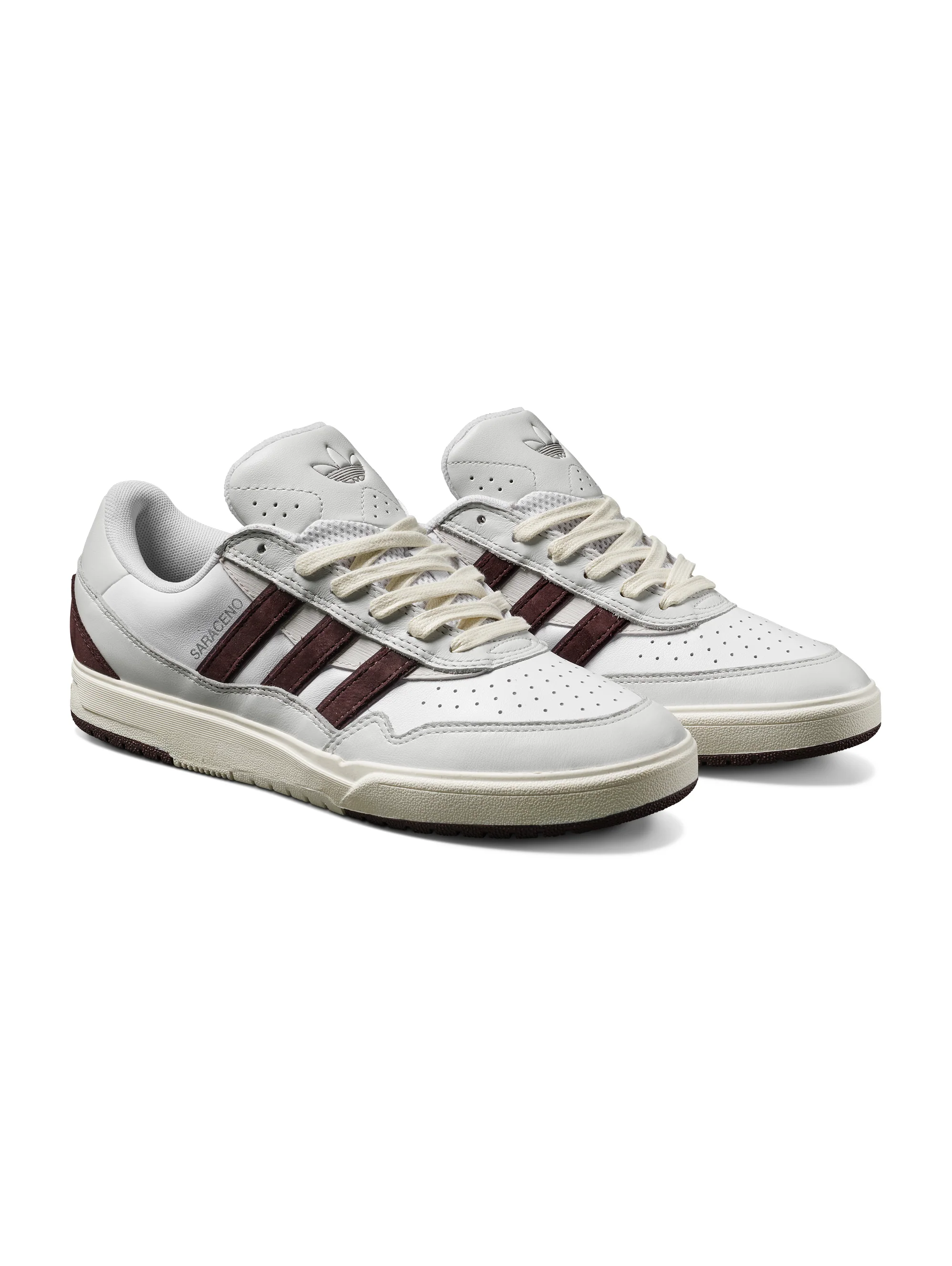 Adidas Tyshawn II X Zach - Crystal White / Shadow Brown - Image 2
