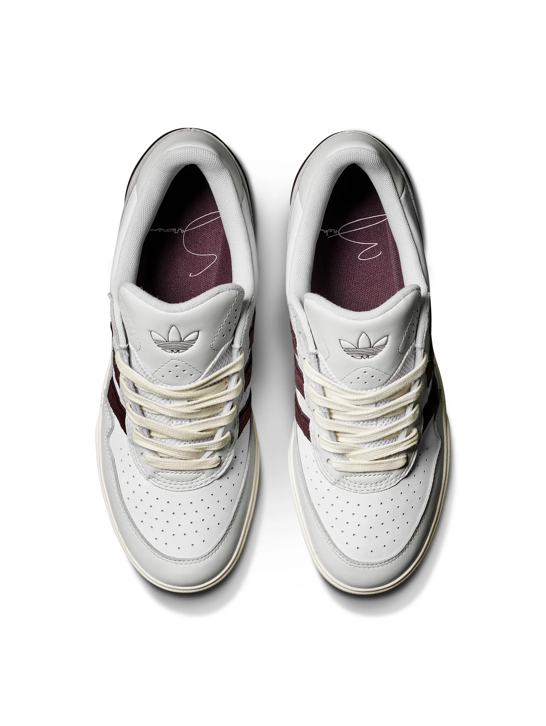 Adidas Tyshawn II X Zach - Crystal White / Shadow Brown - Image 4