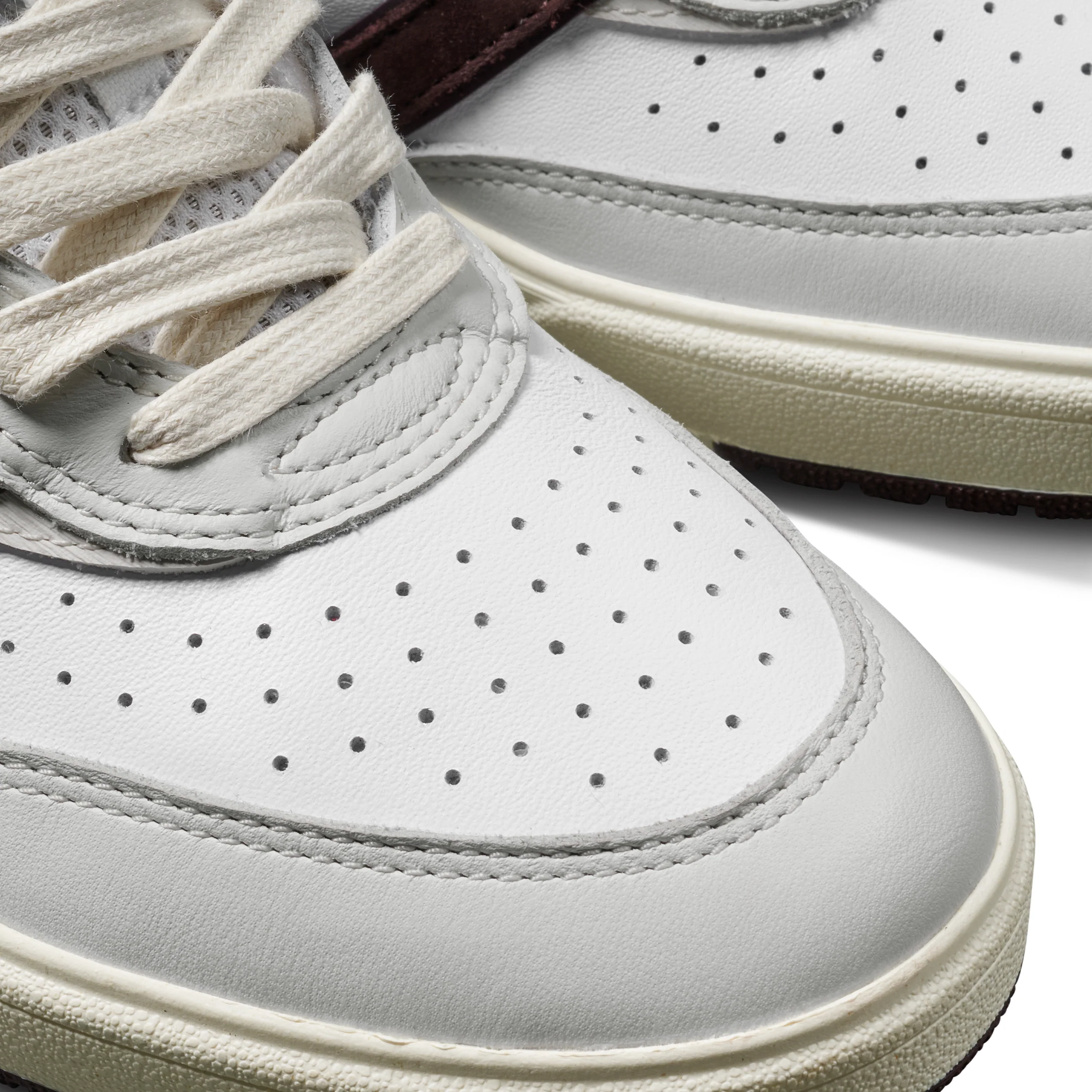 Adidas Tyshawn II X Zach - Crystal White / Shadow Brown - Image 6