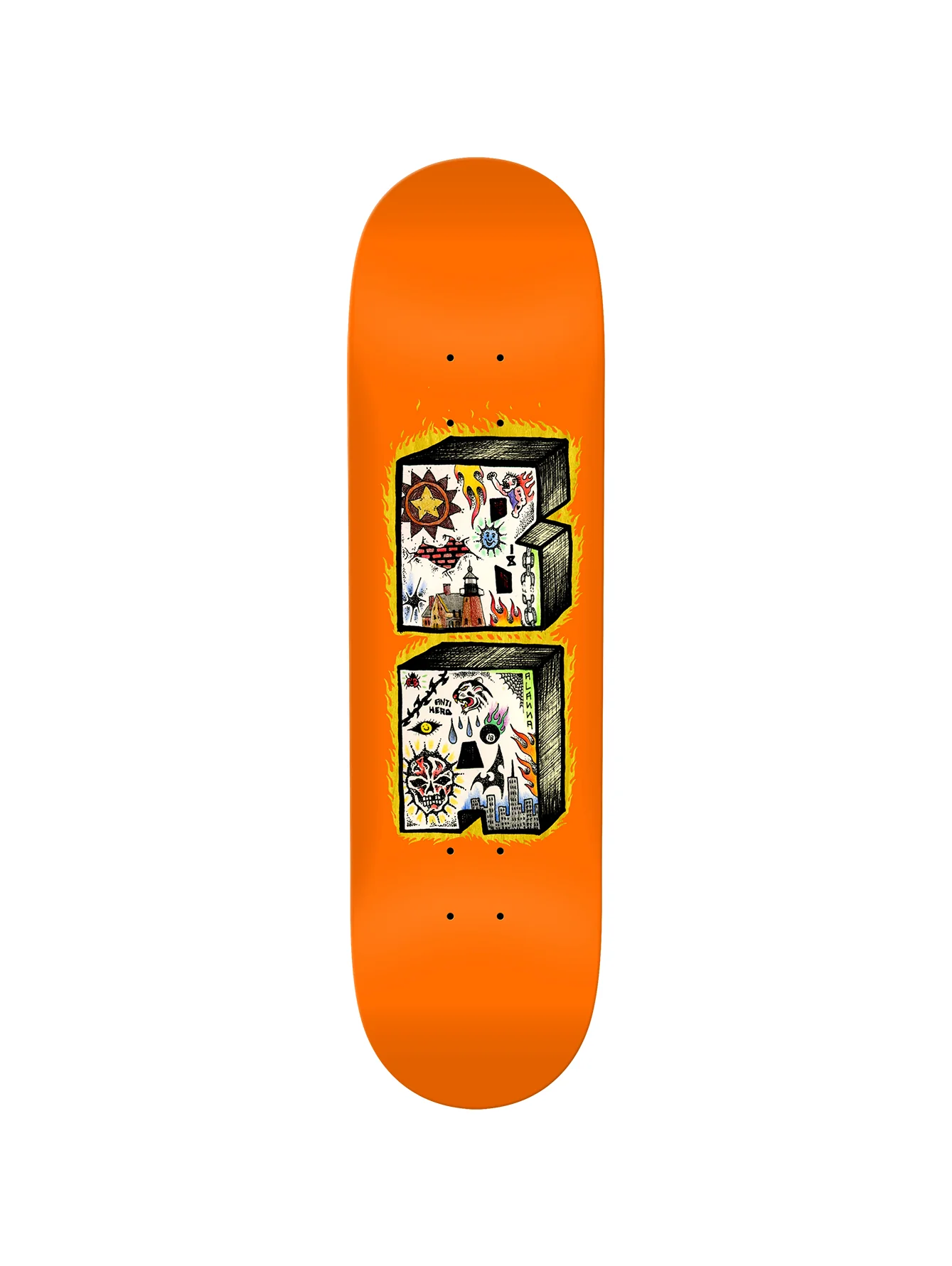 Anti Hero BA Stacked Deck - 8.75