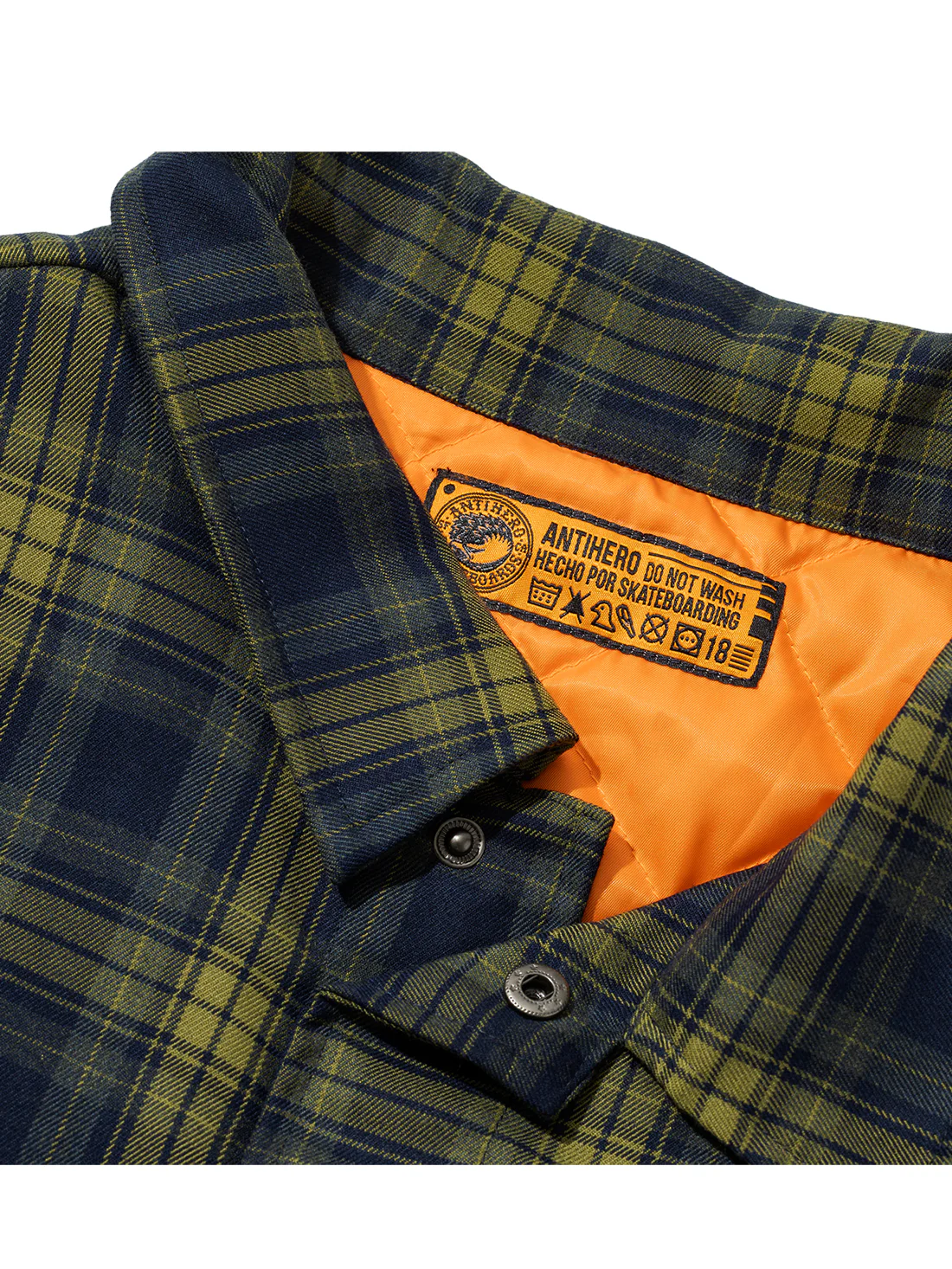 Anti-Hero Hecho Por Skate Flannel - Plaid - Image 5