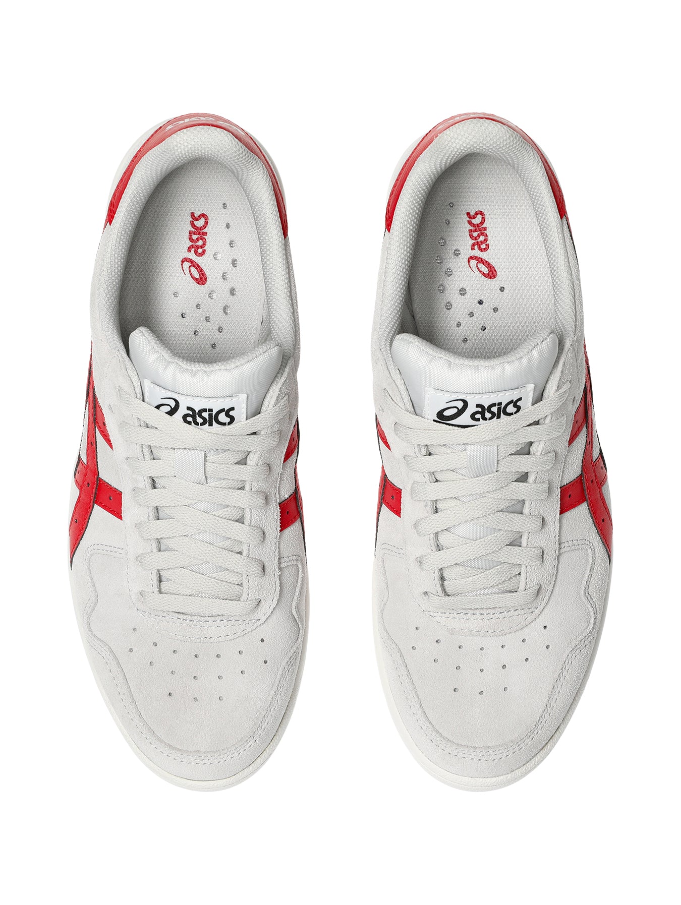Asics Japan Pro - Cloud Grey / Red - Image 3