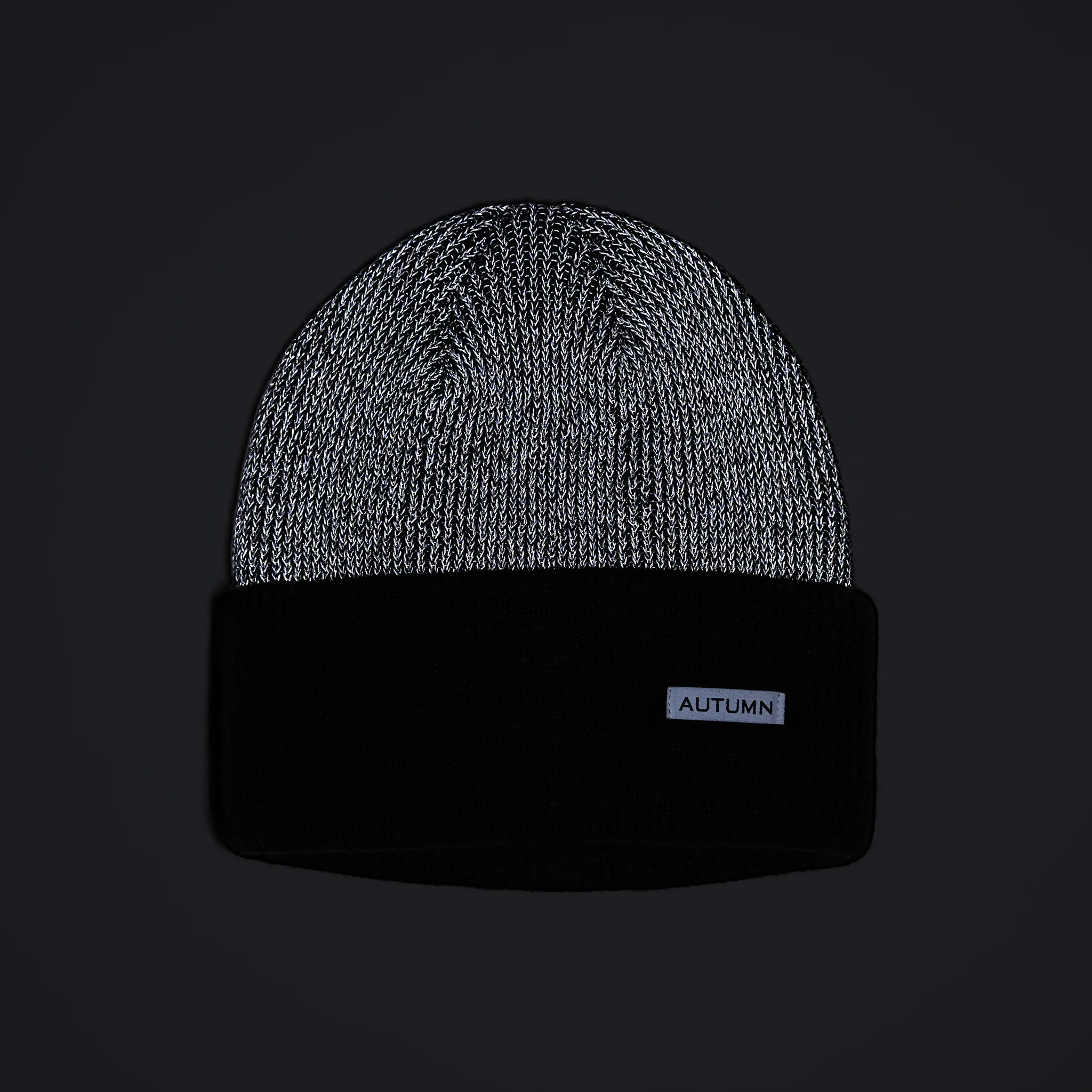 Autumn Reflect Beanie - Black - Image 2