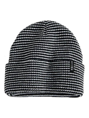 Autumn Select Stripe Beanie - Black