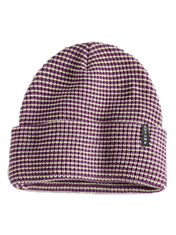 Autumn Select Stripe Beanie - Eggplant