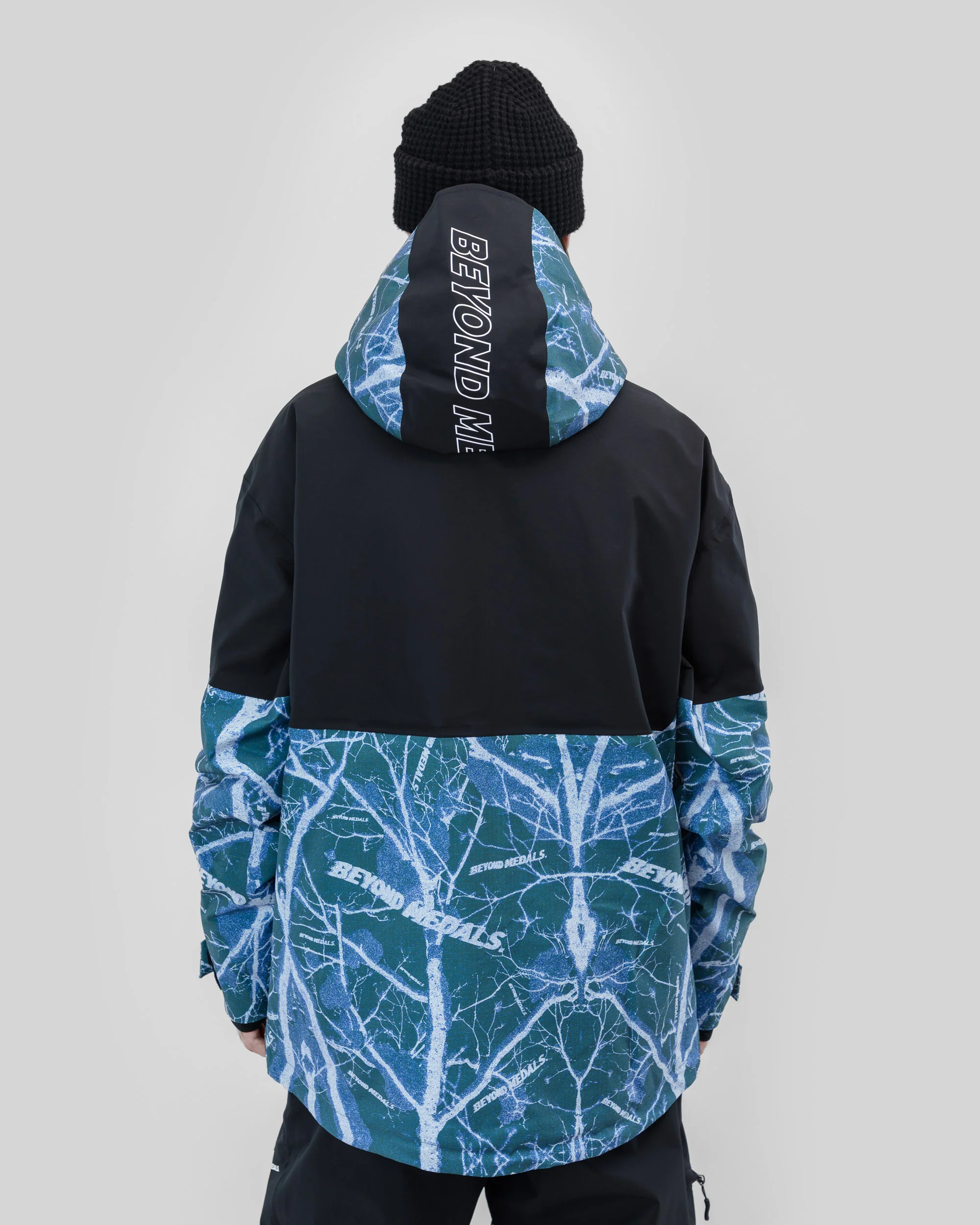 Beyond Medals Fullzip 2L Jacket Shirakaba - Print - Image 3