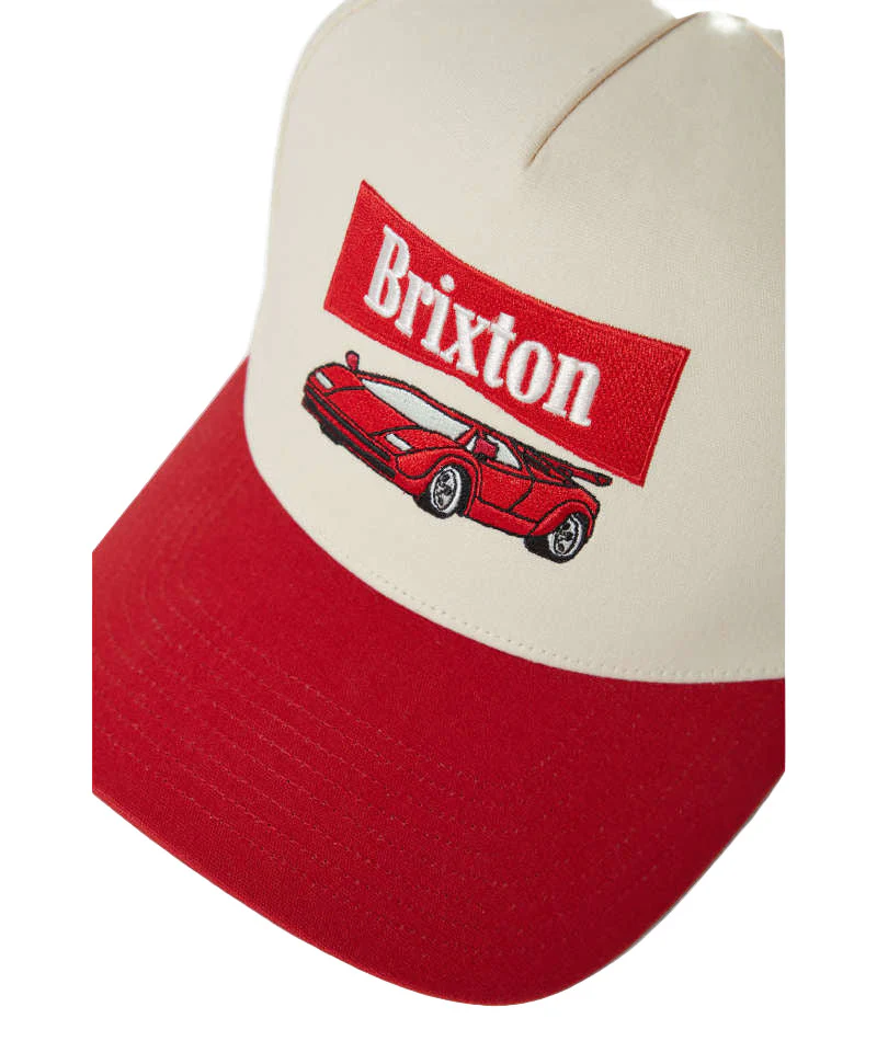Brixton Champion Snapback - Adrenaline Rush / Whitecap - Image 3