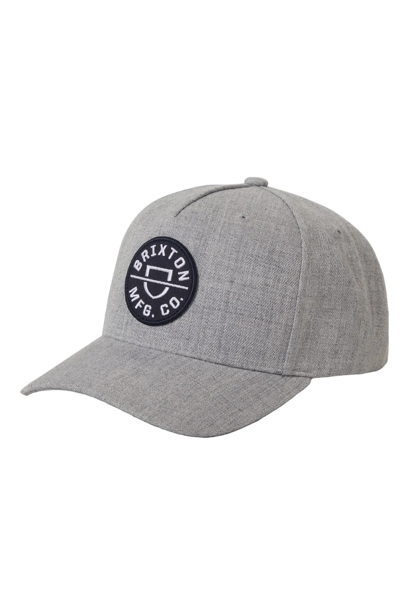 Brixton Crest MP Snapback - Black