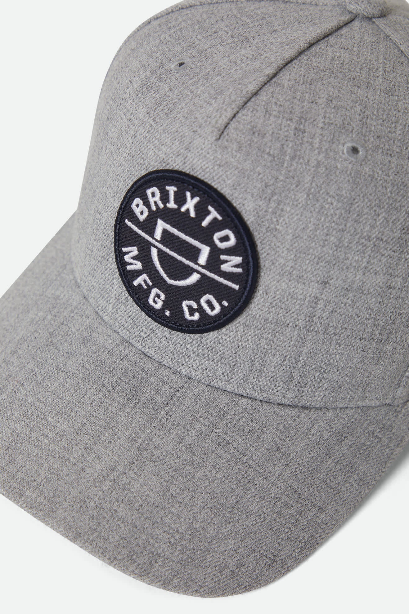 Brixton Crest MP Snapback - Black - Image 3