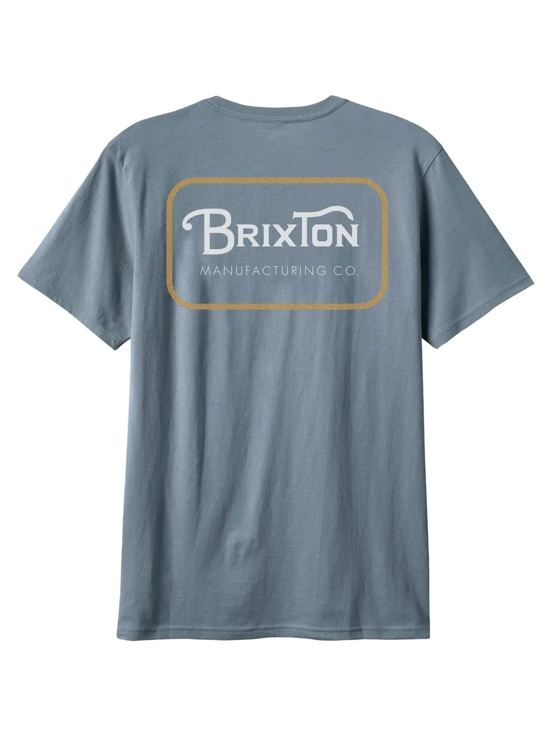 Brixton Grade S/S Standard T-Shirt - Basalt / White / Washed Copper - Image 2
