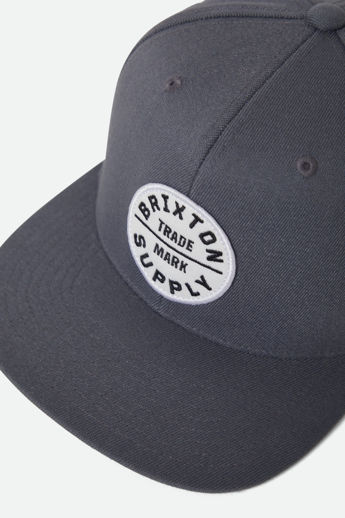 Brixton Oath III Snapback - Future Grey - Image 3